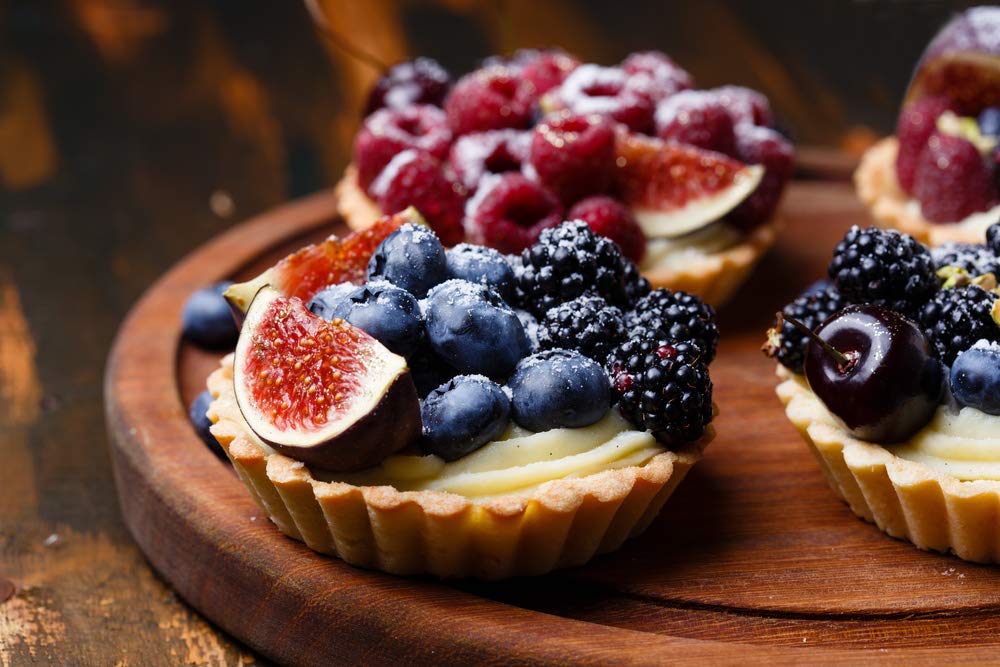 Gourmia GPA9375 Mini Tart Pans with Removable Bottom - 6 Pack, 5� Diameter, 1� Depth � 100% PFOA free Non Stick Carbon Steel - Miniature Molds For Pies, Cheese Cakes, Desserts, Quiche pan and More  - Like New