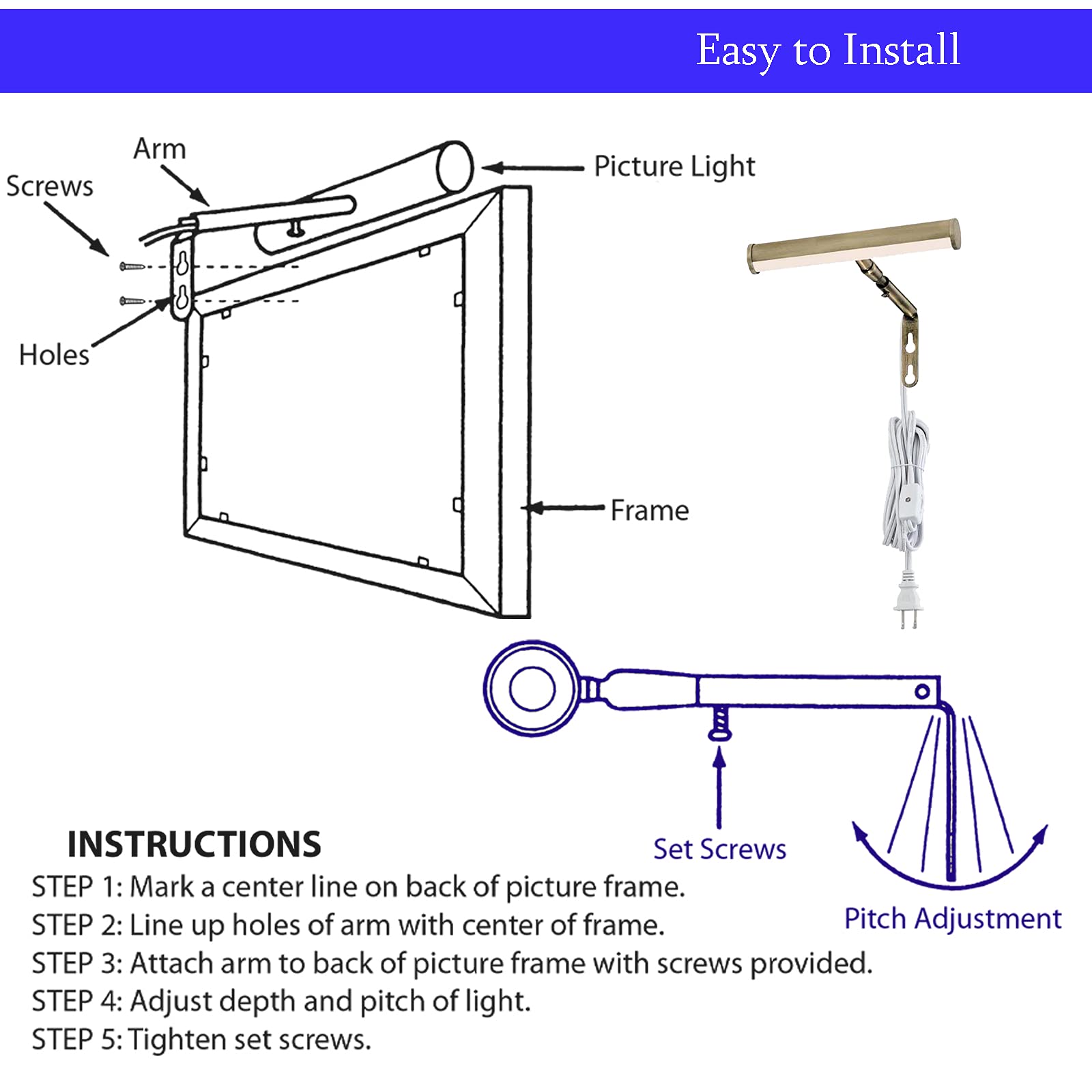 Ciata Picture Light  - Acceptable