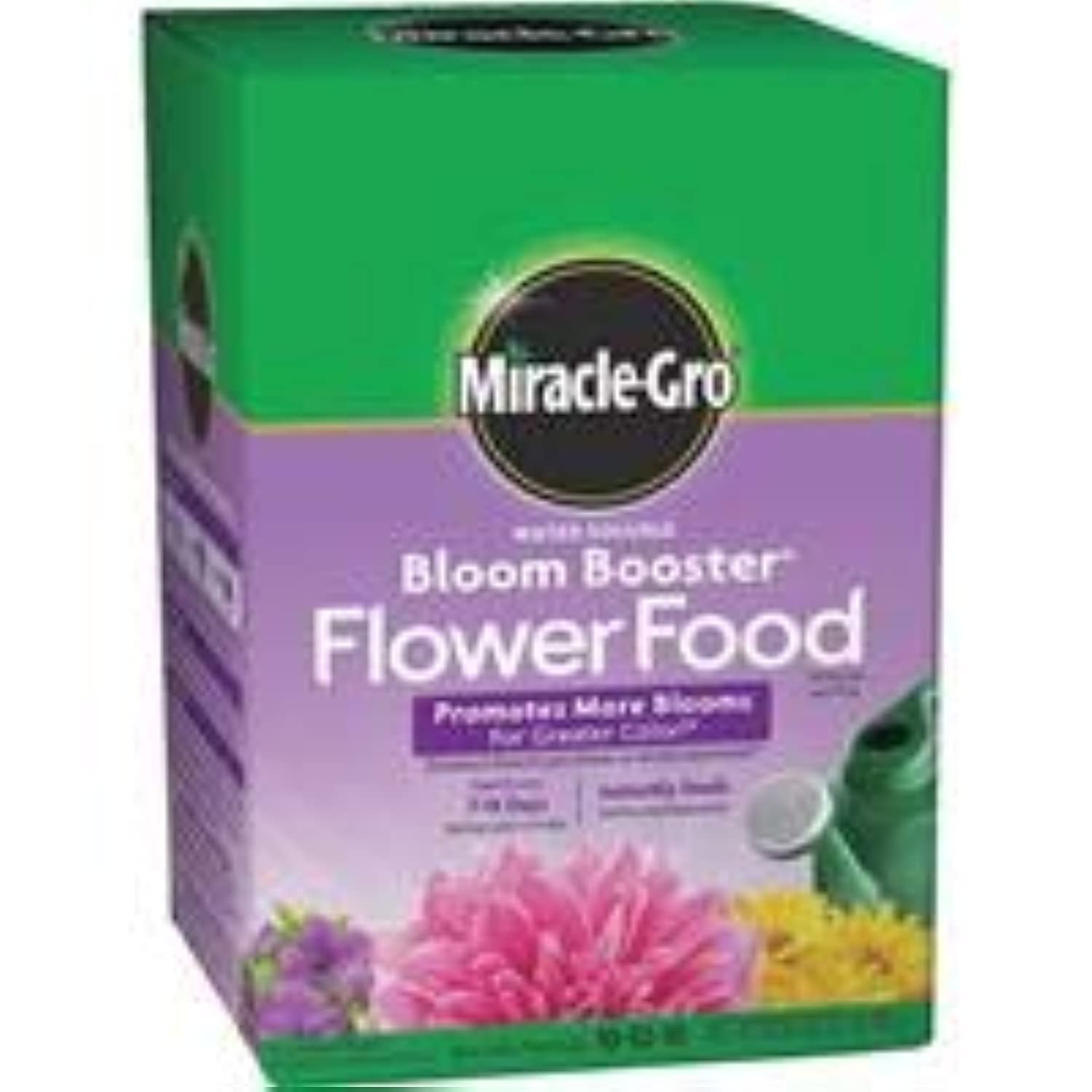 Miracle-Gro, 1-Pound 1360011 Water Soluble Bloom Booster Flower Food, 10-52-10, 1 Pack