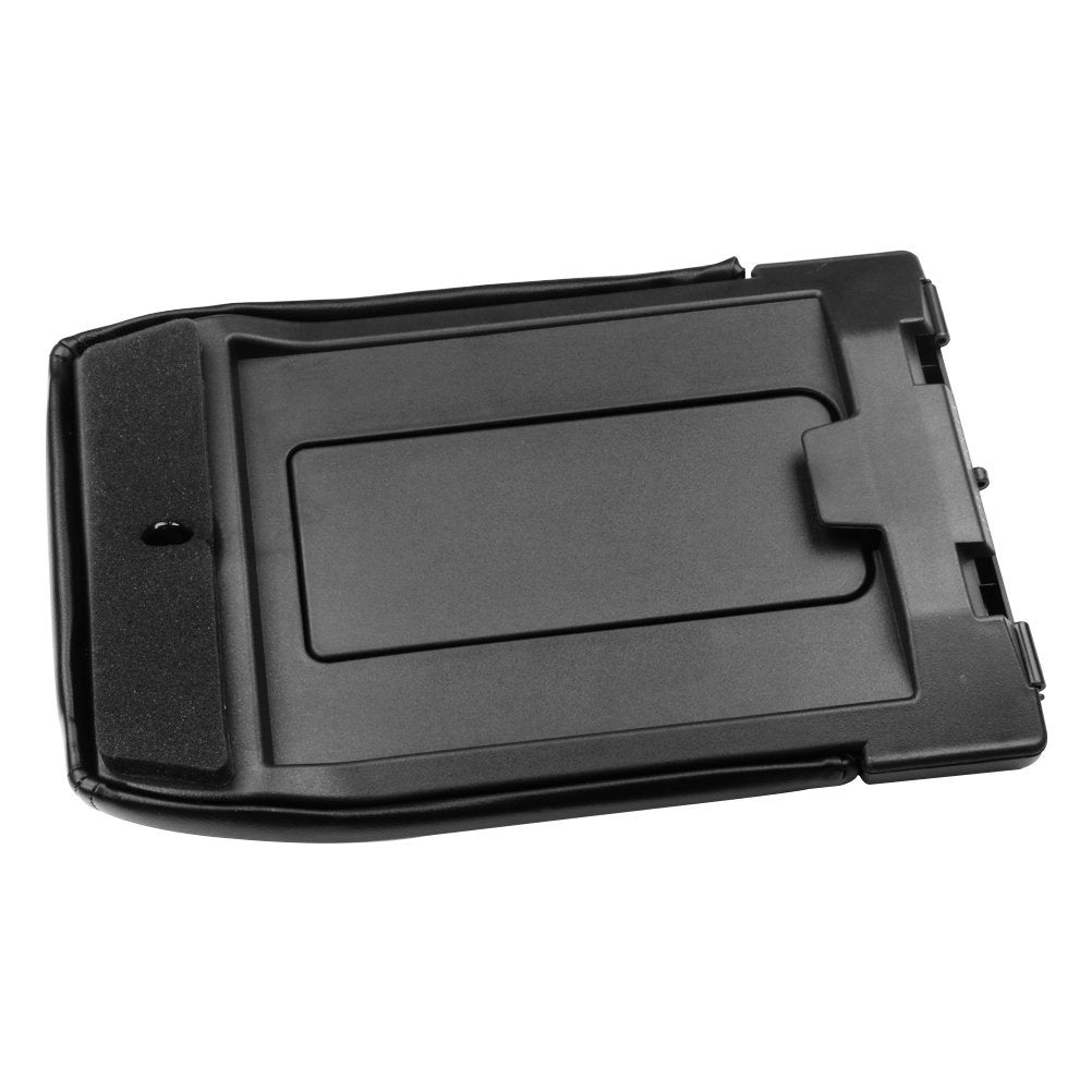 Center Console Lid Replacement Kit Black - Replaces 924-811, 19127364, 19127365, 19127366 - Compatible with Chevy, GMC & Cadillac Vehicles - Silverado, Avalanche, Tahoe, Suburban, Sierra, Yukon  - Very Good