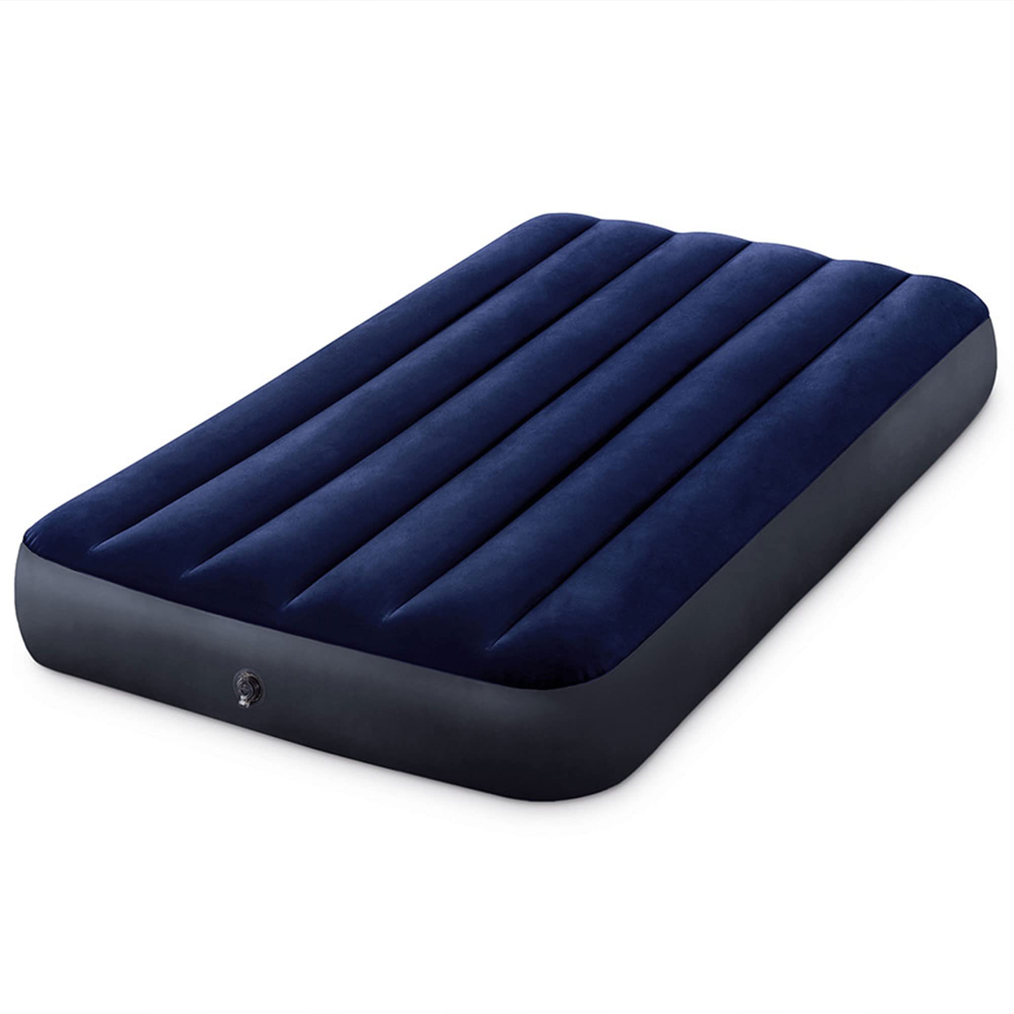 Intex Dura-Beam Fiber-Tech Vinyl Standard Downy Air Mattress with Plush Top and 2-in-1 Valve  - Like New