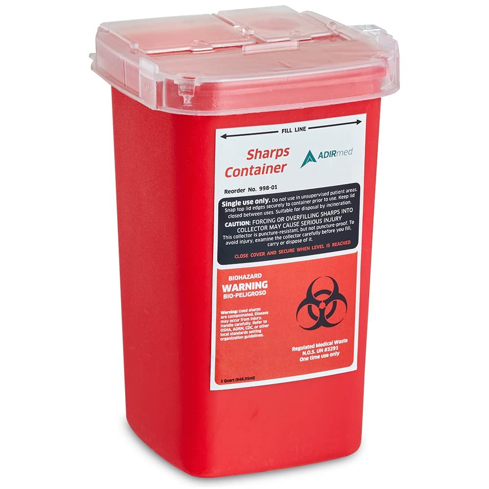 AdirMed Sharps Container Variation  - Like New