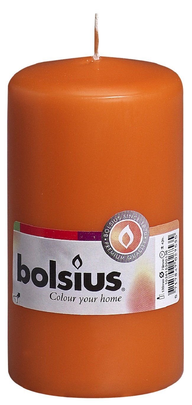 BOLSIUS Pillar Candle, Mango  - Like New