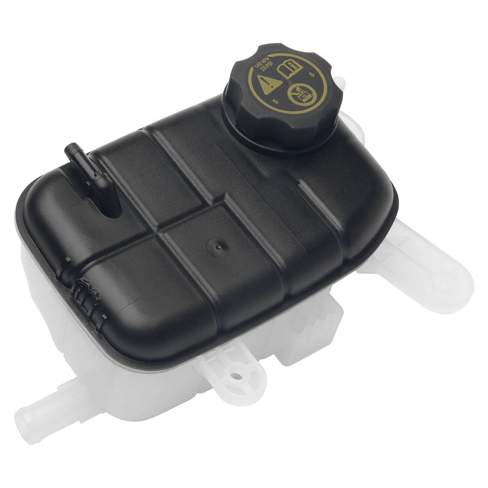 Replacement Radiator Coolant Overflow Expansion Tank Kit with Cap and Sensor - Compatible with Buick and Chevy Vehicles - Encore 1.4L, Trax 1.4L, 1.8L - Replaces 95269001, 95201979, 95380033, 603-955  - Like New