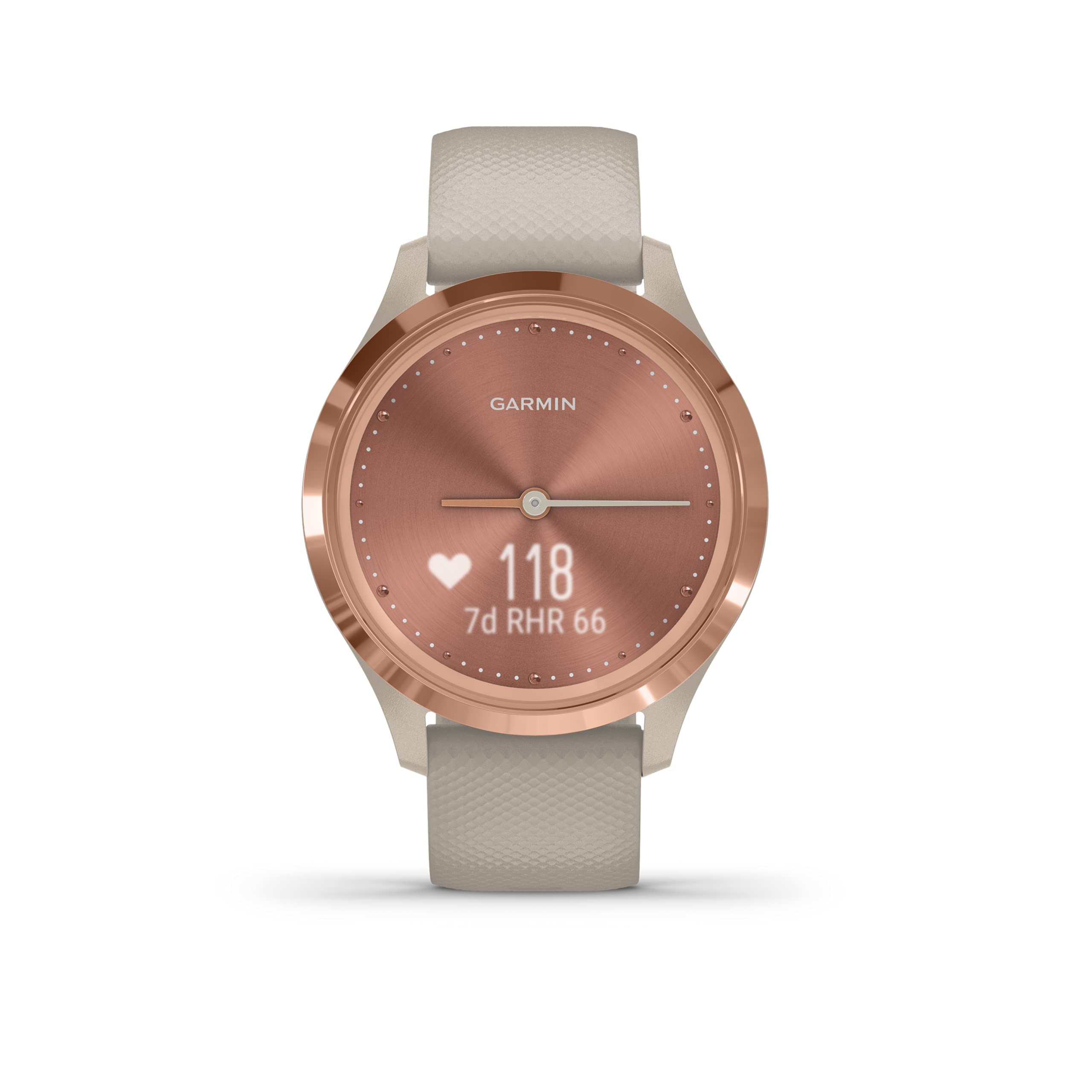 Garmin vivomove 3S Rose Gold Light Sand- Renewed  - Like New