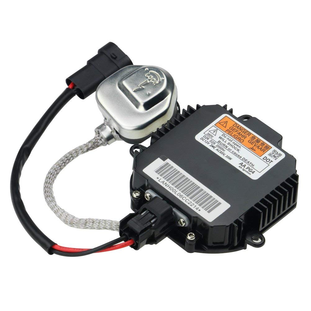 HID Ballast with Ignitor - Headlight Control Unit - Replaces 28474-8991A, 28474-89904, NZMNS111LANA - Compatible with Nissan & Inifiniti Vehicles - Murano, Maxima, Altima, 350Z, QX56, G35, FX35  - Very Good