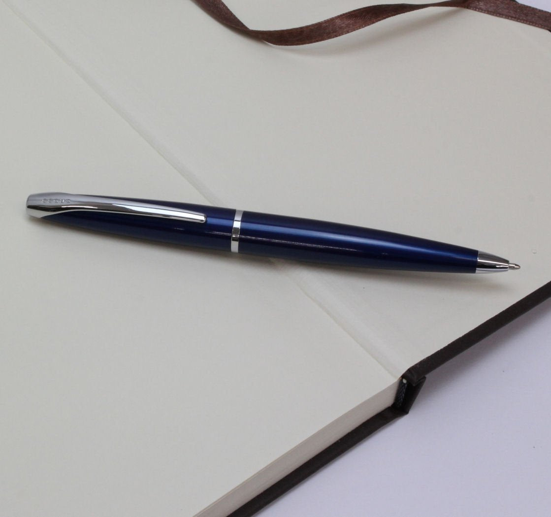 Cross ATX Translucent Blue Ballpoint Pen  - Like New