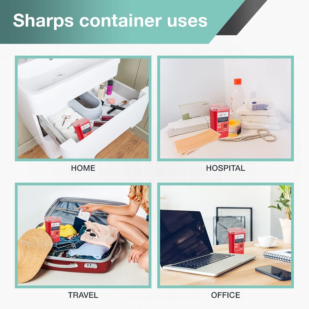 AdirMed Sharps Container Variation  - Like New