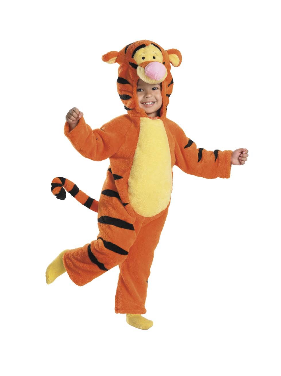 Tigger Deluxe Two-Sided Plush Jumpsuit Costume - Large (4-6)