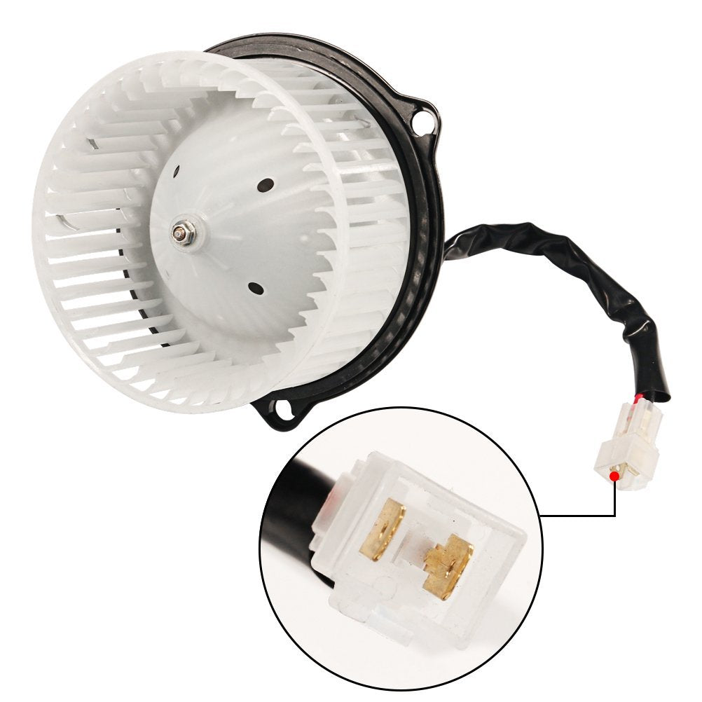 AC Blower Motor with Fan Replaces 4778417, 5015866AA, 700010, 615-00486 - Compatible with Dodge & Jeep - 1994-2002 Ram 1500, 1994-2002 Ram 2500, 94-02 Ram 3500 & 1993-1998 Grand Cherokee  - Very Good