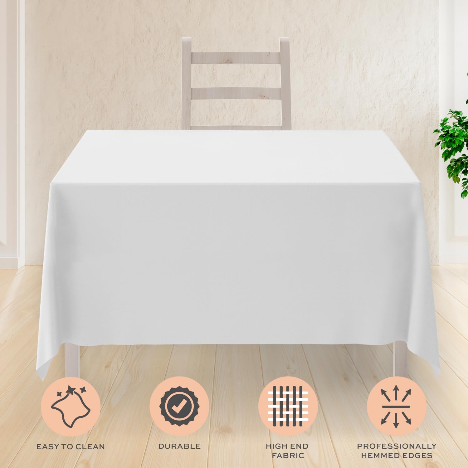 Wealuxe Square Table Cloths  - Very Good