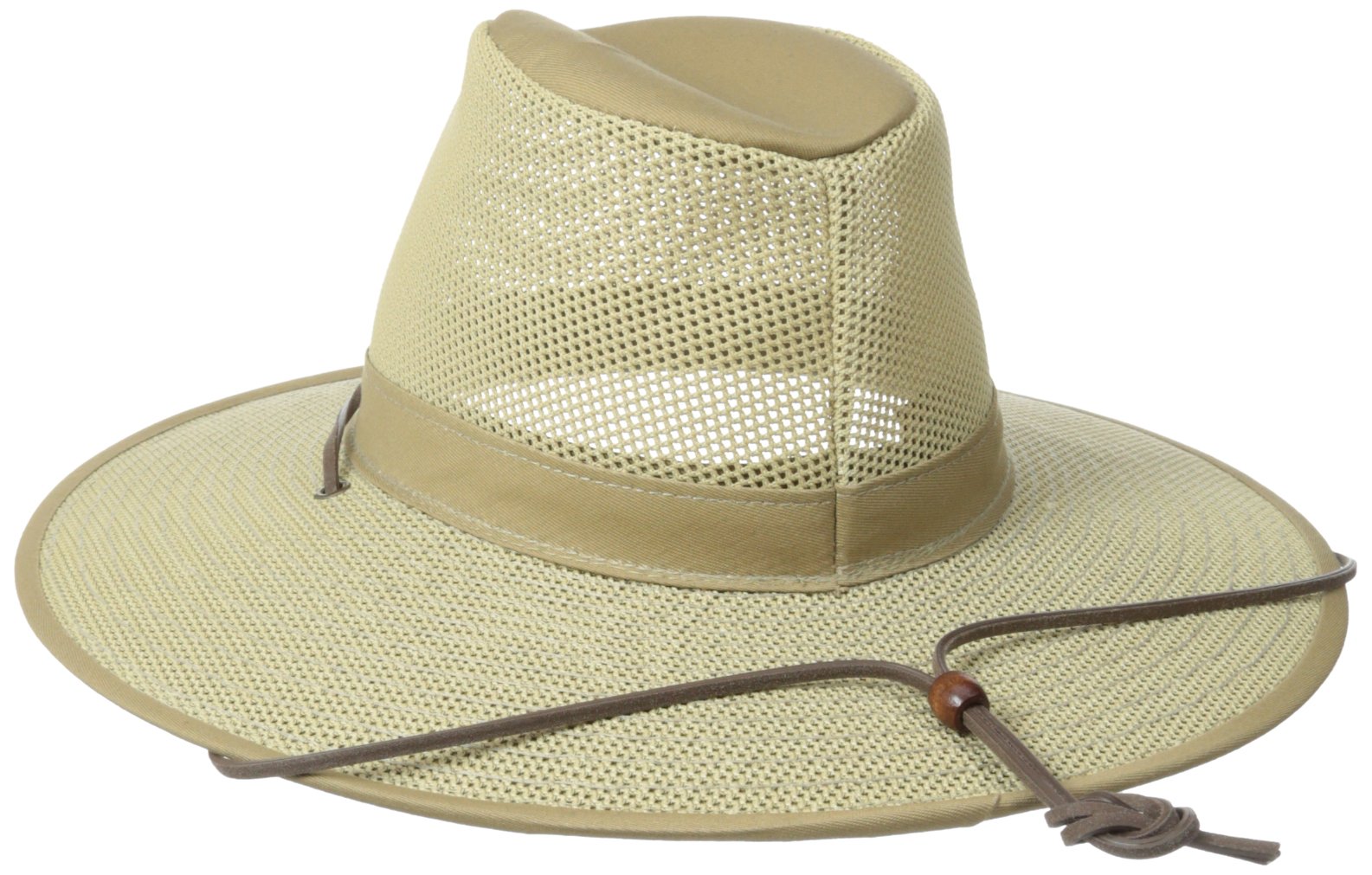 Henschel Hats Aussie Breezer Hat - Sun Protection & Crushable Soft Mesh Hat - Outdoor Men's Summer Hat with Adjustable String  - Like New