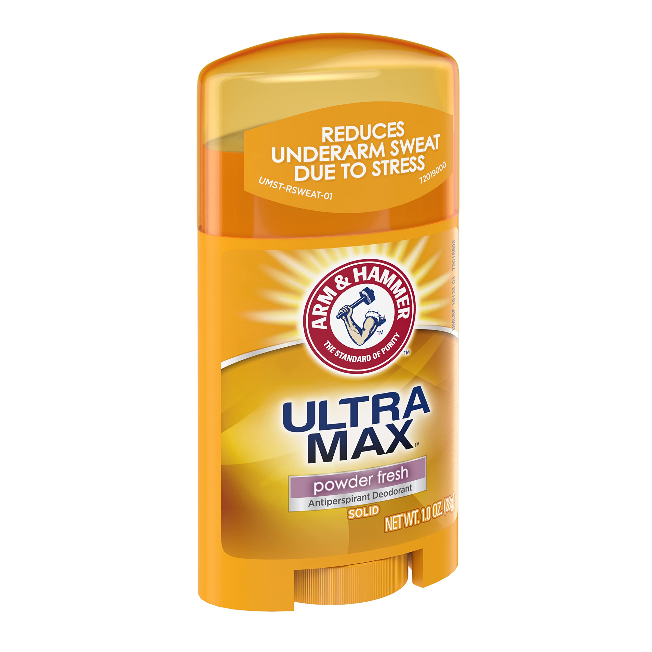 Arm & Hammer Ultra Max Deodorant Powder Fresh, Solid, 1 Oz