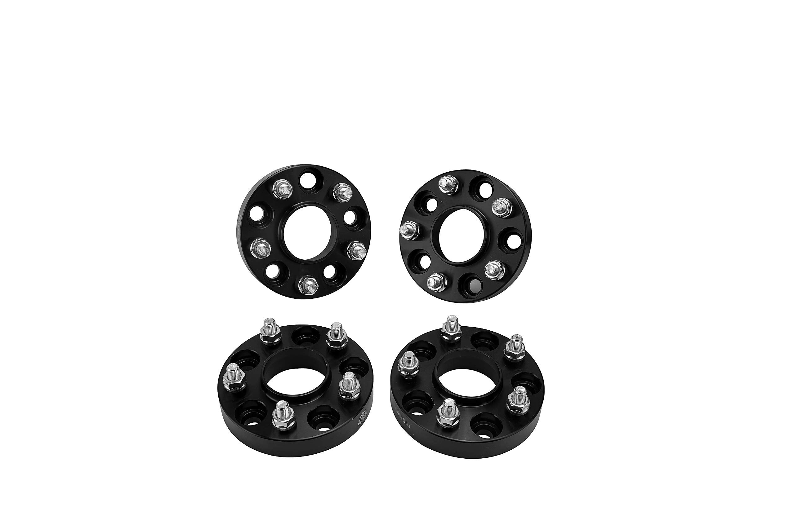 Hubcentric Wheel Spacer Set of 4-5 Lug 1 inch Thick 25mm Hub Centric 5x114.3mm - Compatible with Nissan and Infiniti Vehicles - 350Z, 370Z. Altima, Maxima, Pathfinder, Rogue, Sentra, G35, JX35, FX35  - Like New