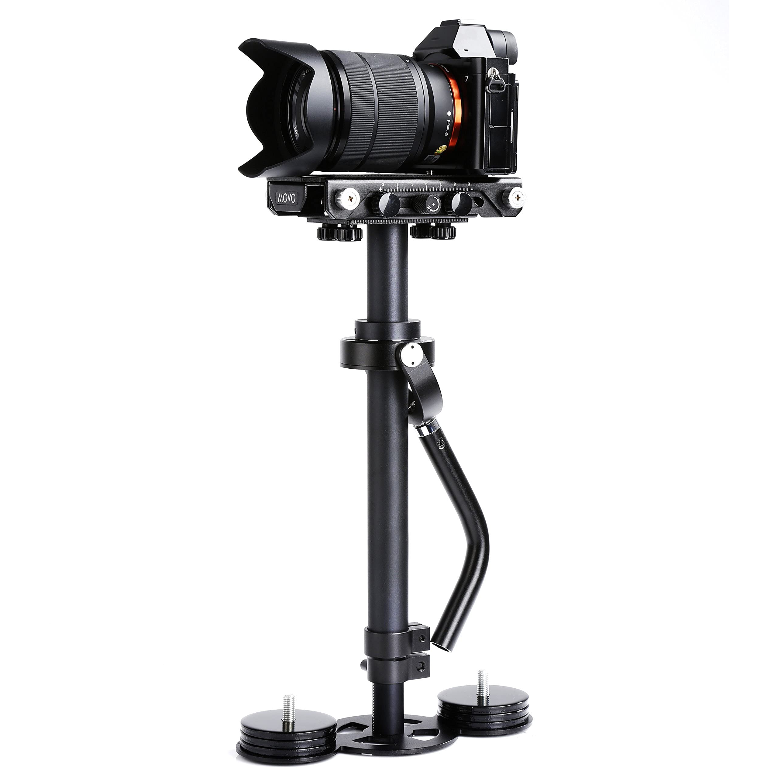 Movo VS3000PRO Telescoping Video Stabilizer System with Micro Balancing and Quick Release Platform - For DSLR Cameras and Camcorders up to 4.4 LBS  - Like New