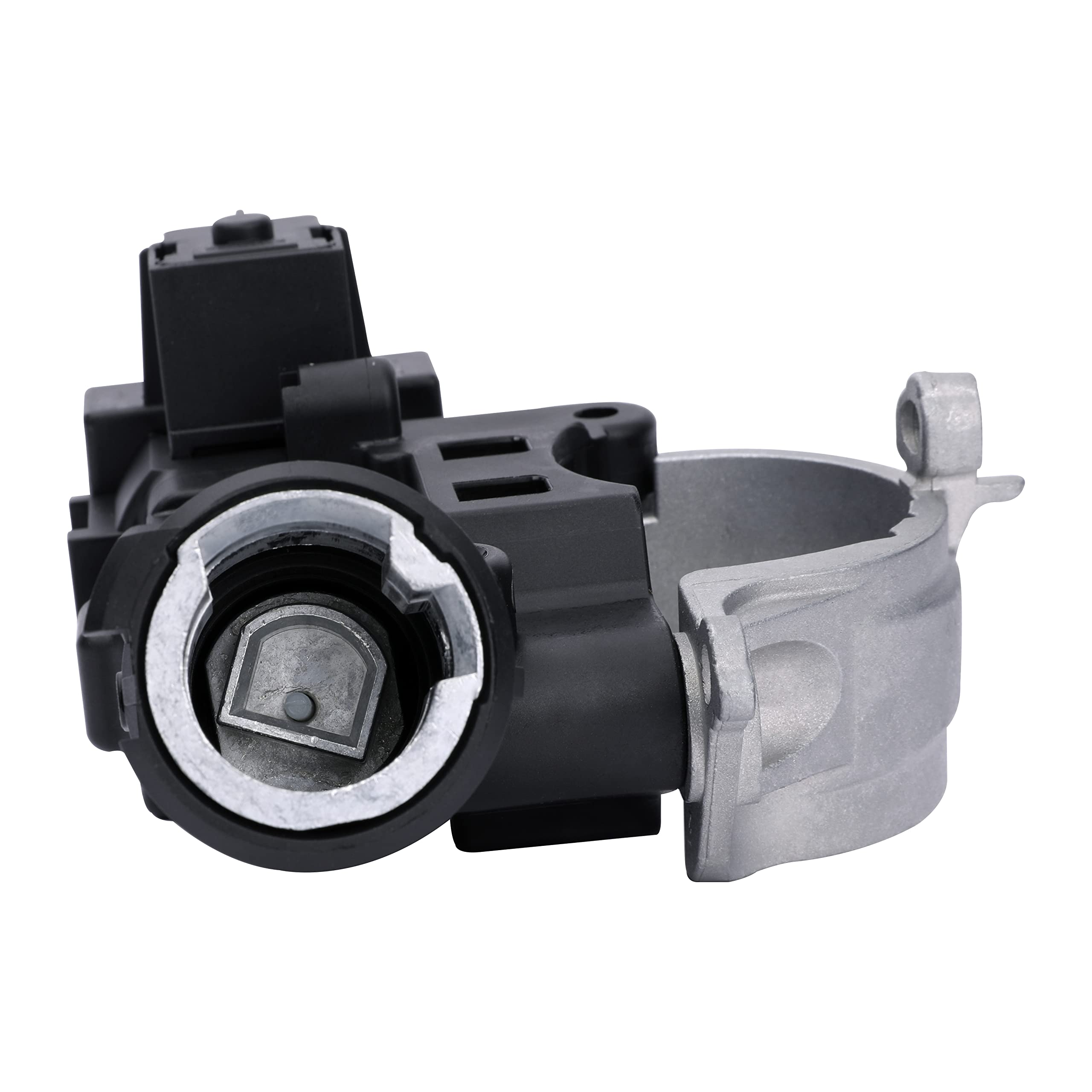 Replacement Ignition Lock Housing - Replaces 8L8Z3511B, 8L8Z3511C, 9L8Z-3511-A, ZZCB66160, ZZDB66160, 989-019 - Compatible with Ford, Mazda and Mercury Vehicles - Focus, Escape, Tribute, Mariner  - Like New