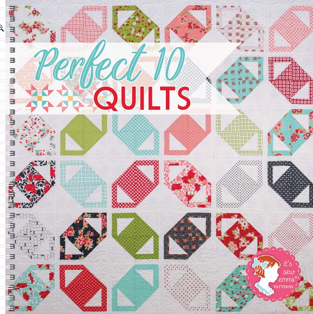 Perfect 10 Quilts Bundle- Creative Grids Perfect 10 Ruler and Perfect 10 Quilts Pattern Book  - Like New