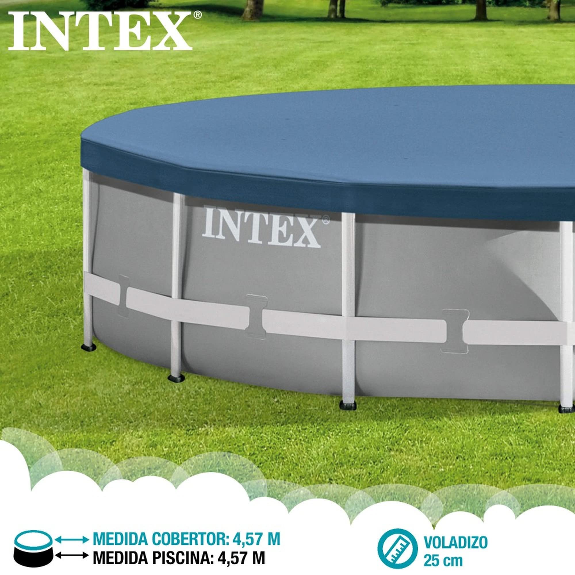 Intex Metal Frame Pool Cover  - Like New