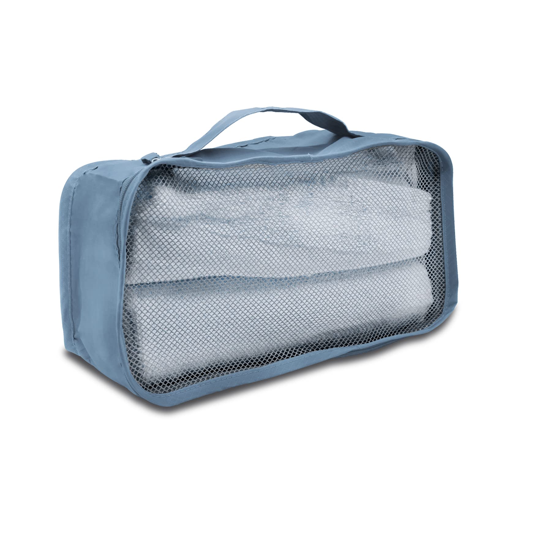 Rolling Nomad Assorted Blue and Gray Packing Cubes  - Very Good