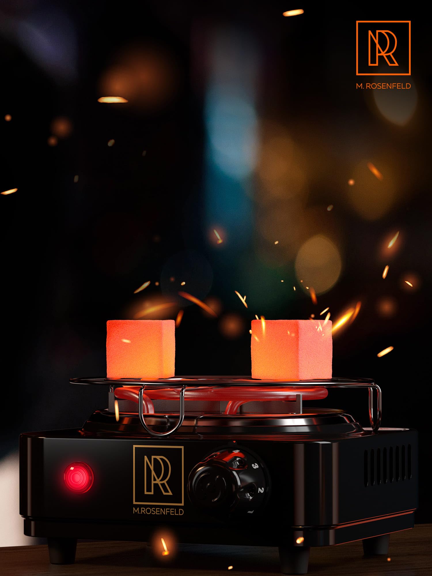 Charcoal Burner Black Heat  - Acceptable