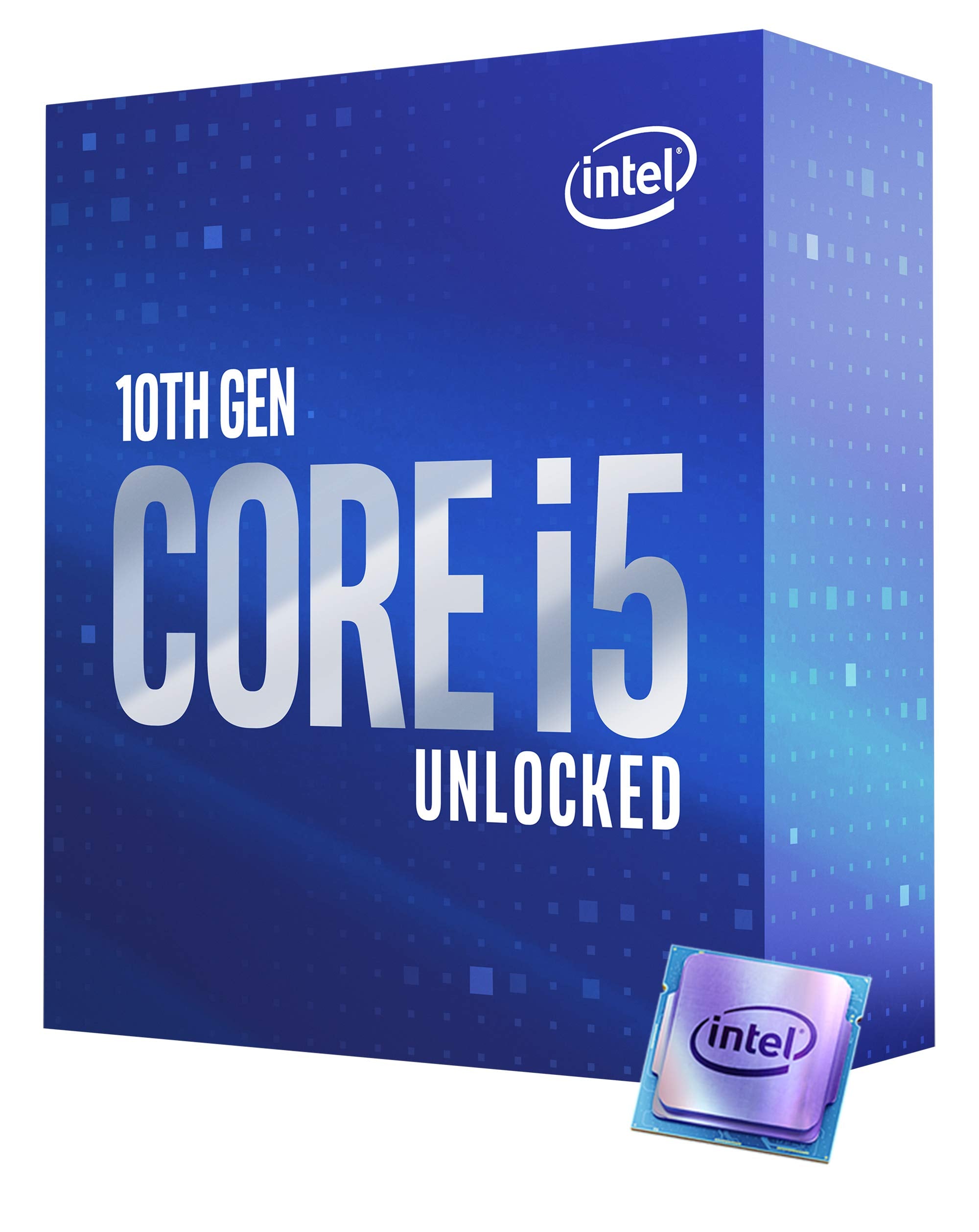Intel Core i5-10600K Desktop Processor 6 Cores up to 4.8 GHz Unlocked LGA1200 (Intel 400 Series Chipset) 125W  - Like New