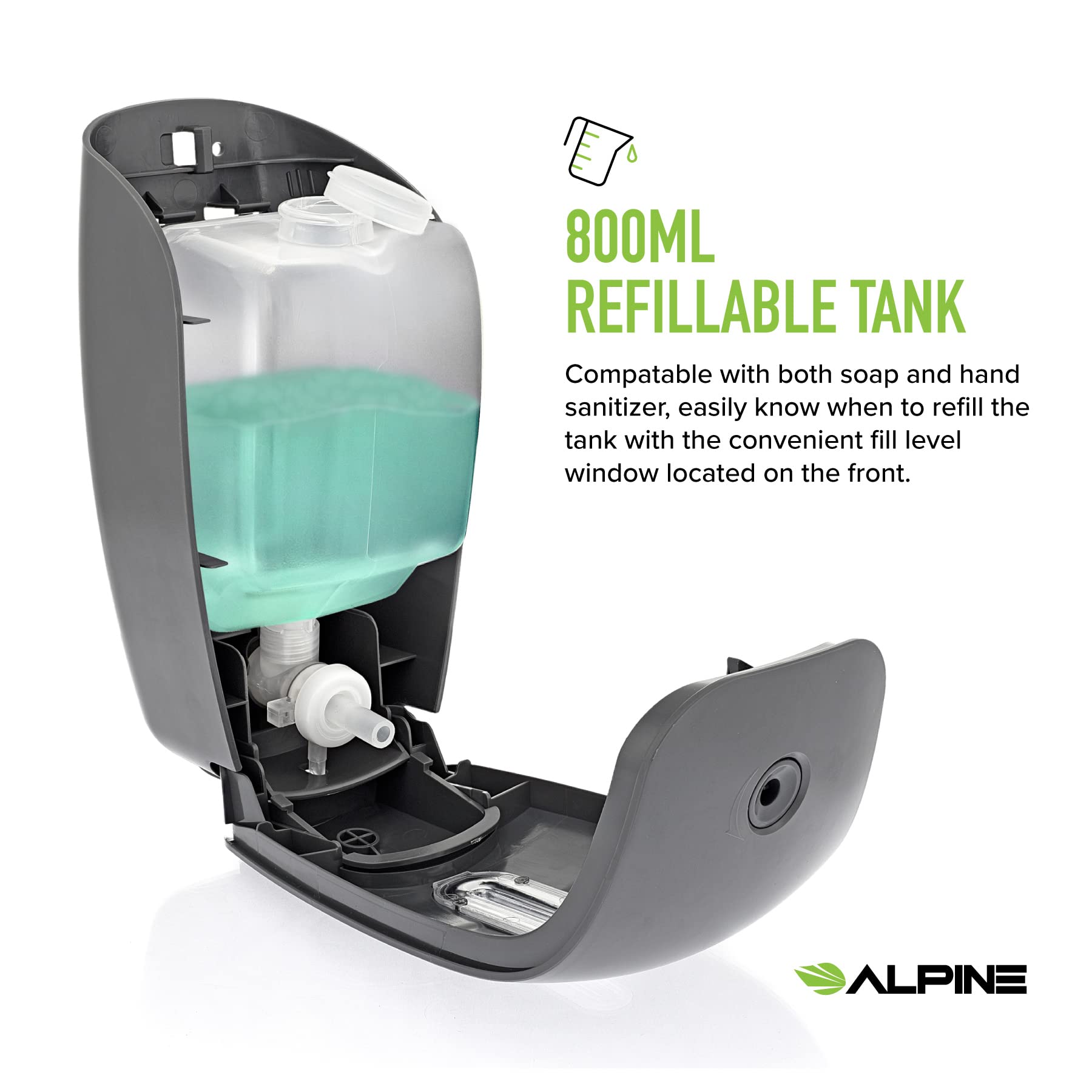 Alpine Industries Hand Sanitizer Dispenser - Variation  - Acceptable