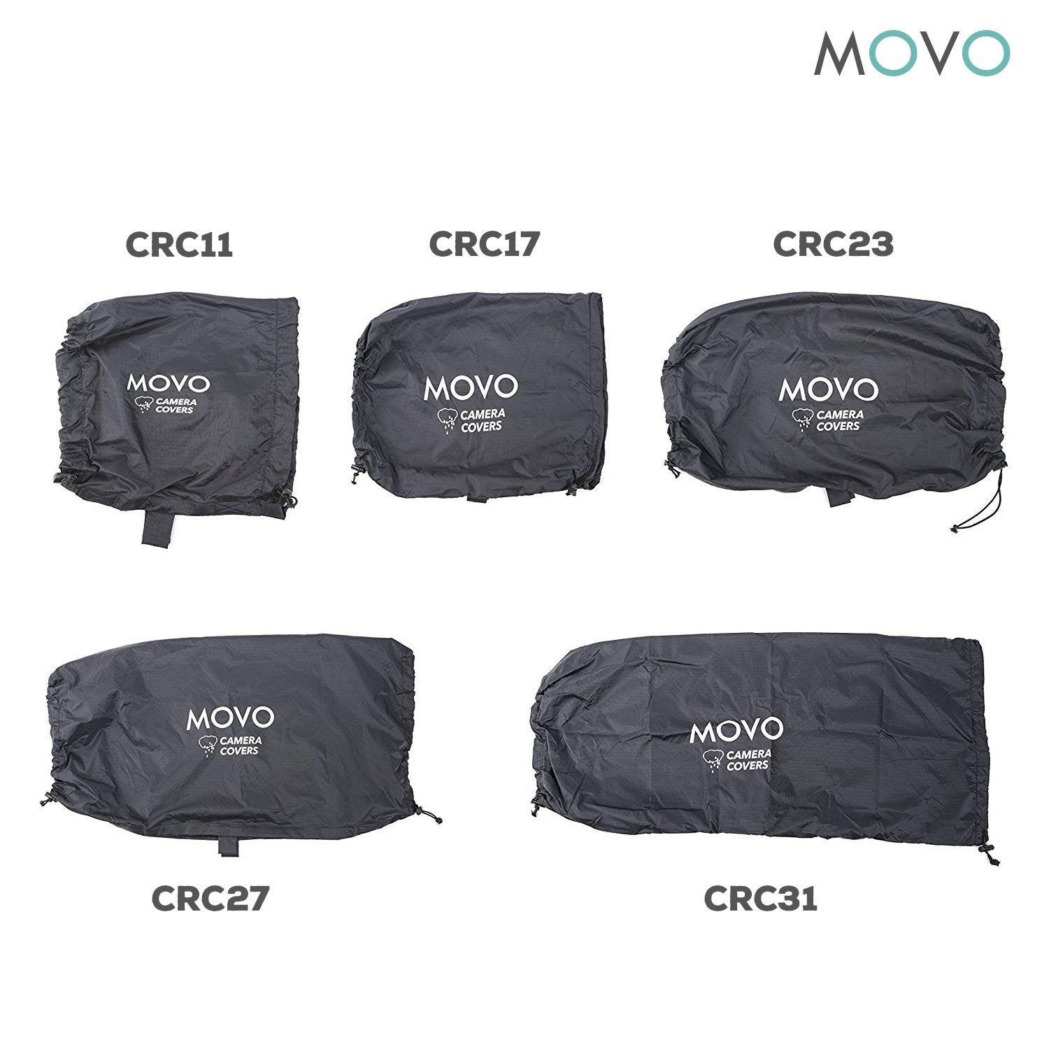 Movo CRC17 Storm Raincover Protector for DSLR Cameras, Lenses, Photographic Equipment (Small Size: 17 x 14.5)  - Like New