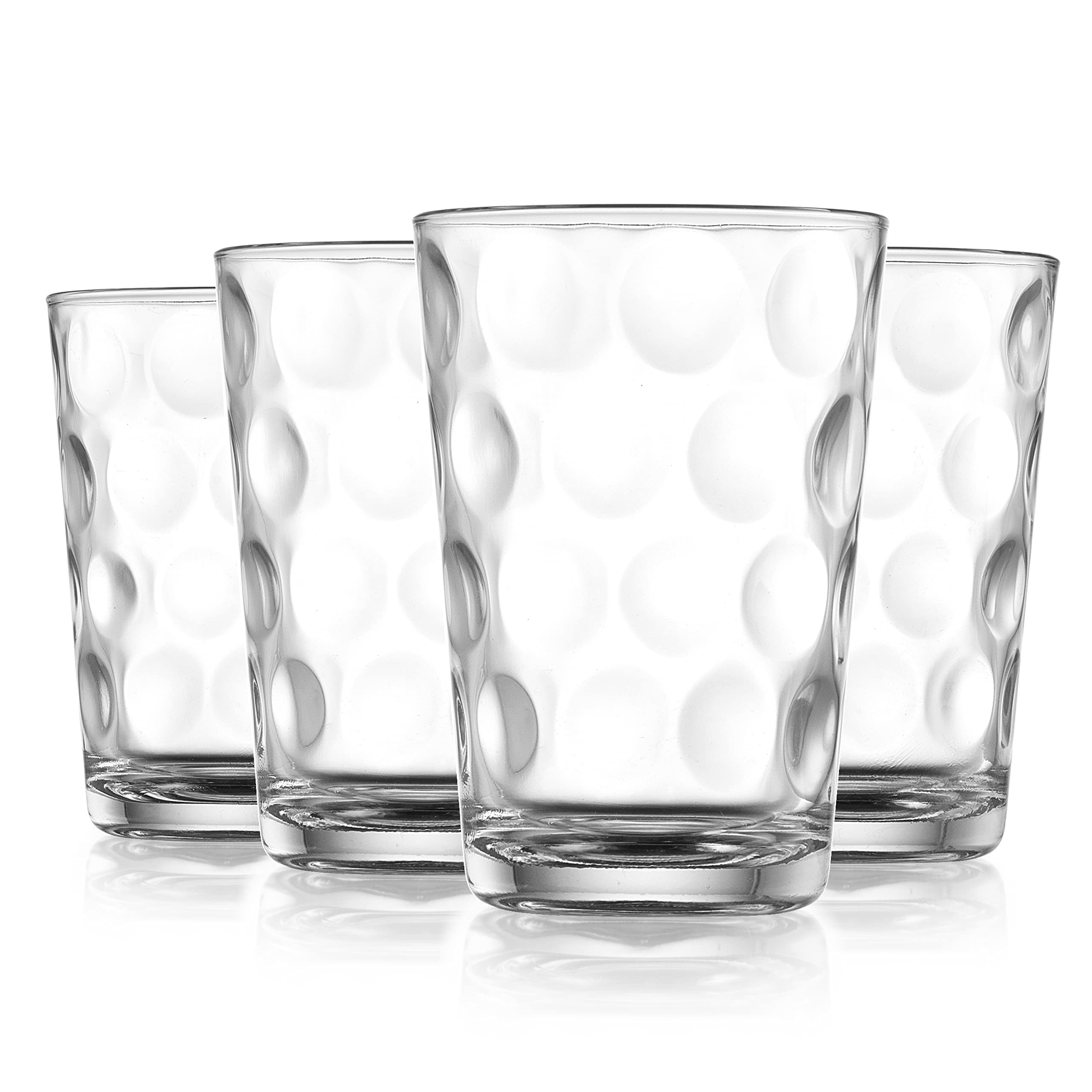 Home Essentials Juice Glasses Water Tumbler Glasses Cups 7 oz Uses for Juice, Water, Cocktails, and more Beverages. Dishwasher safe…  - Acceptable