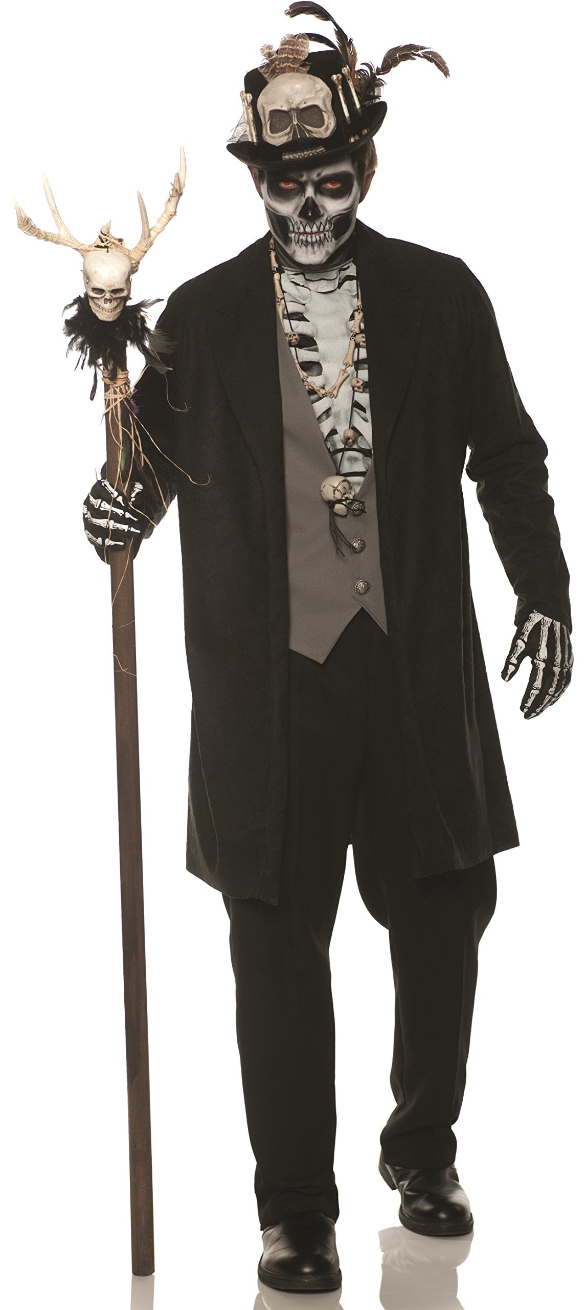 UNDERWRAPS mens Skeleton Voo Doo Costume