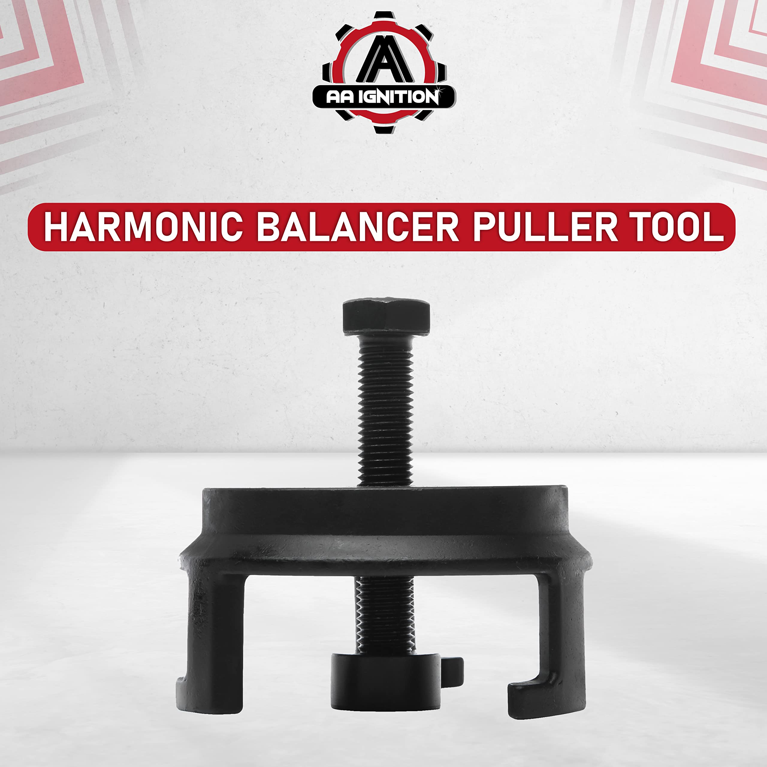 Harmonic Balancer Puller Crank Pulley Puller - Compatible with Chrysler, Jeep, Dodge & GM Vehicles with 3.5L V6, 4.7L V8, 5.7L V8, 6.1L V8 - Replaces 25264  - Like New