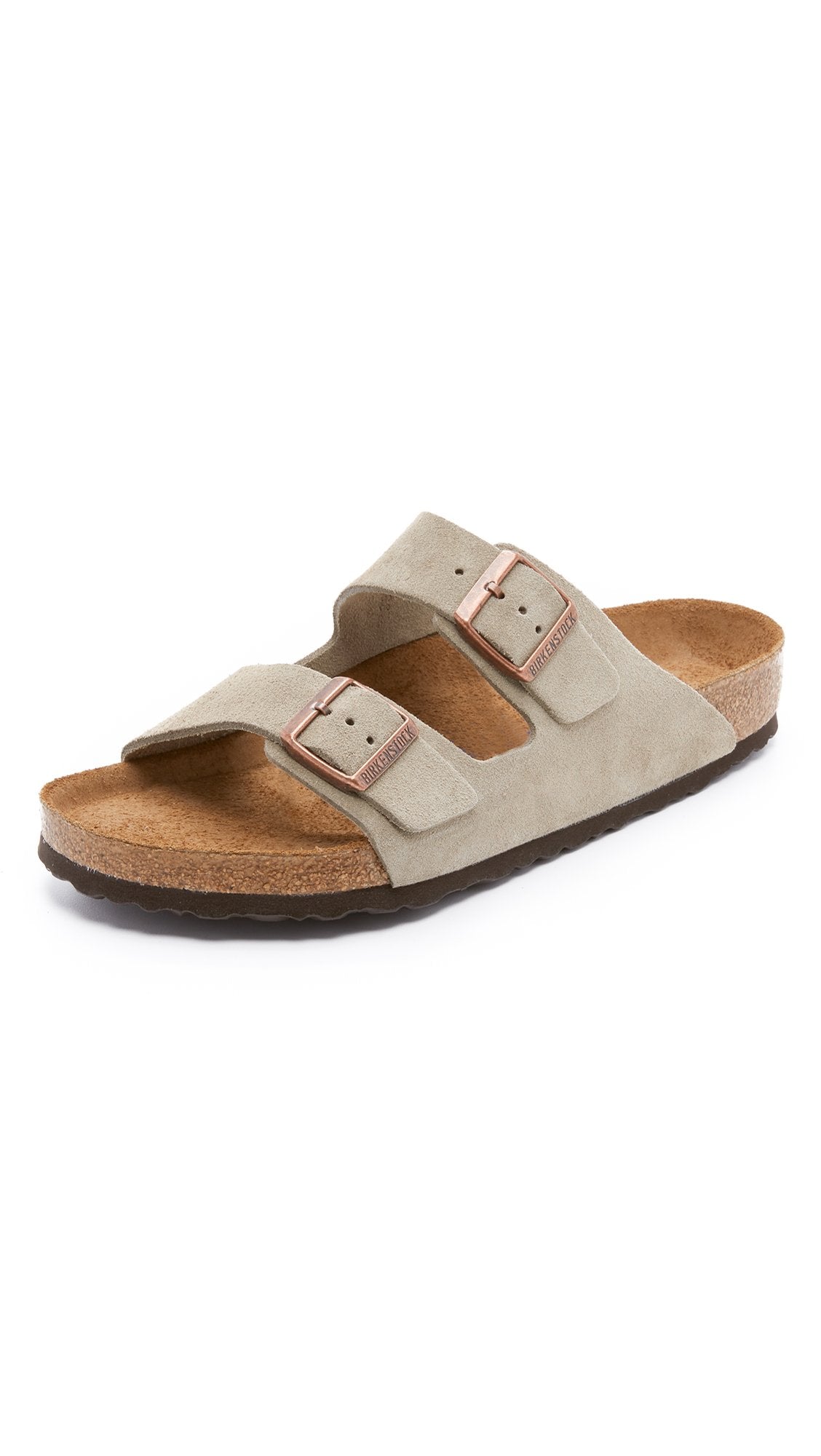 Birkenstock Men's Amalfi Leather Soft Footbed Arizona Sandals