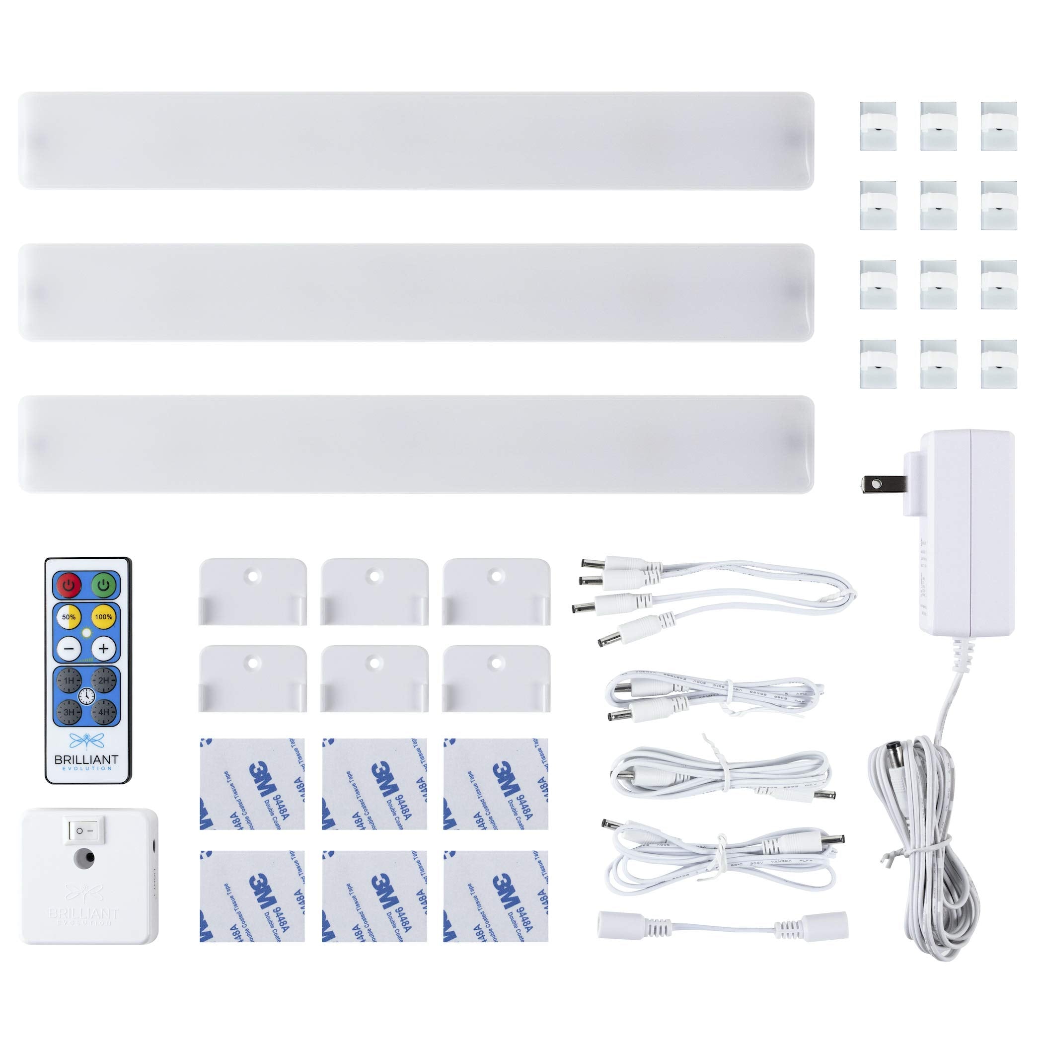 Brilliant Evolution Wired LED Under Cabinet Light Kit