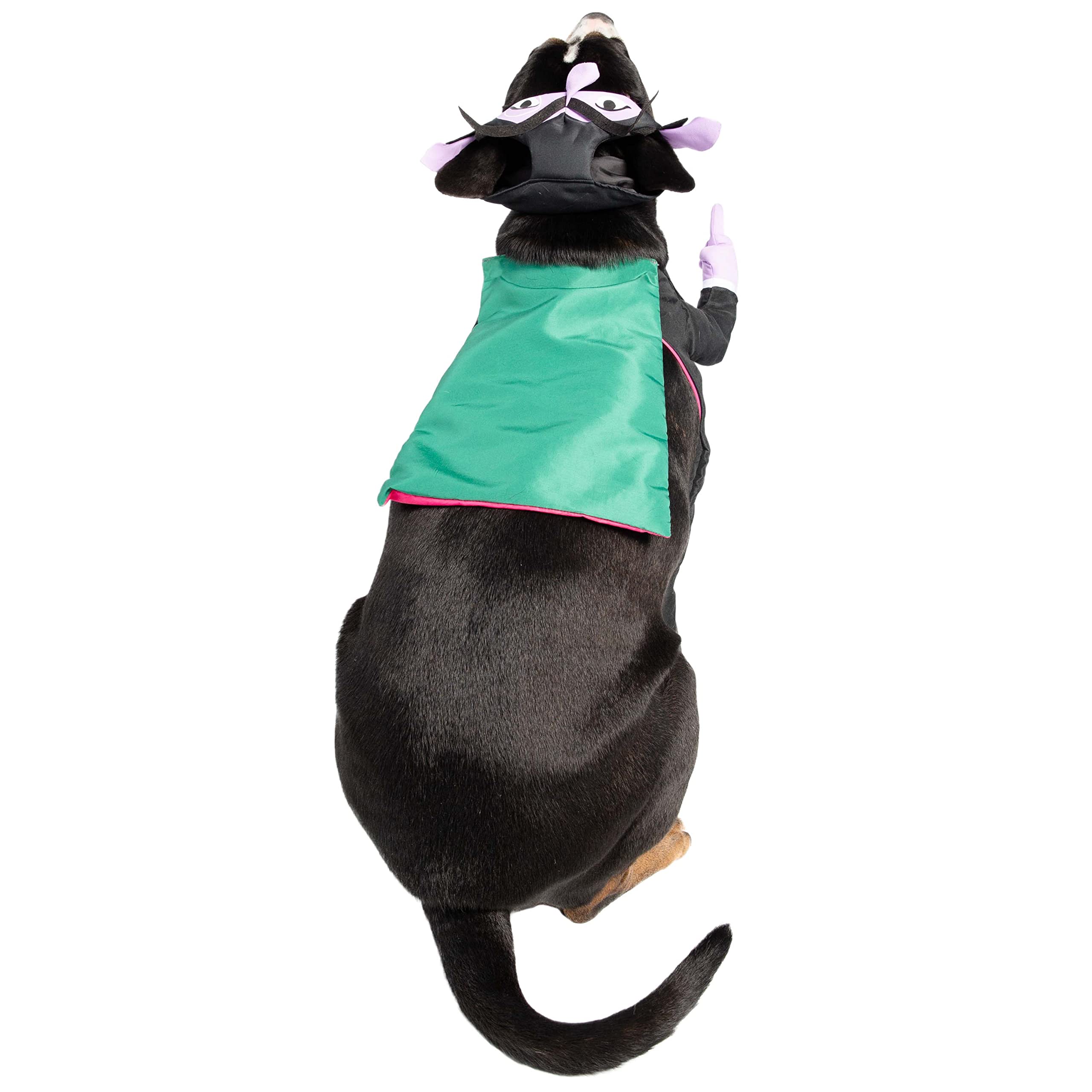 Pet Krewe The Count Vampire Dog Costume | Sesame Street Dracula Monster Pet Costumes for Dogs and Cats  - Like New