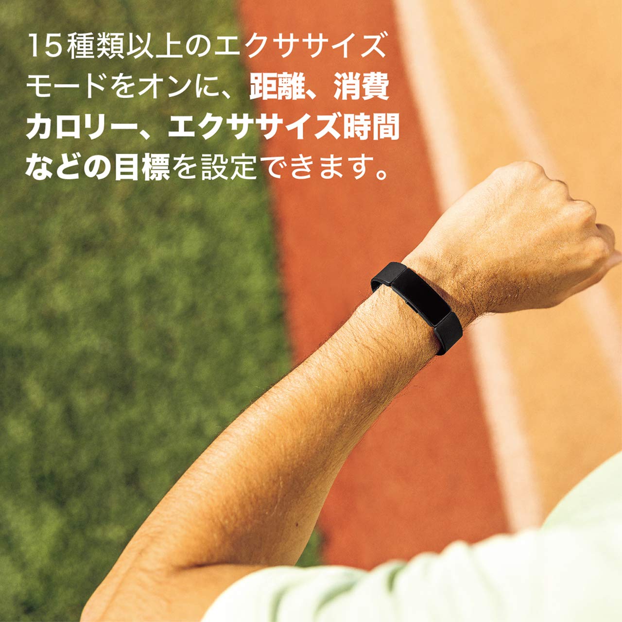 Fitbit Inspire FB413BKWT-FRCJK L/S Size Japan Import  - Very Good