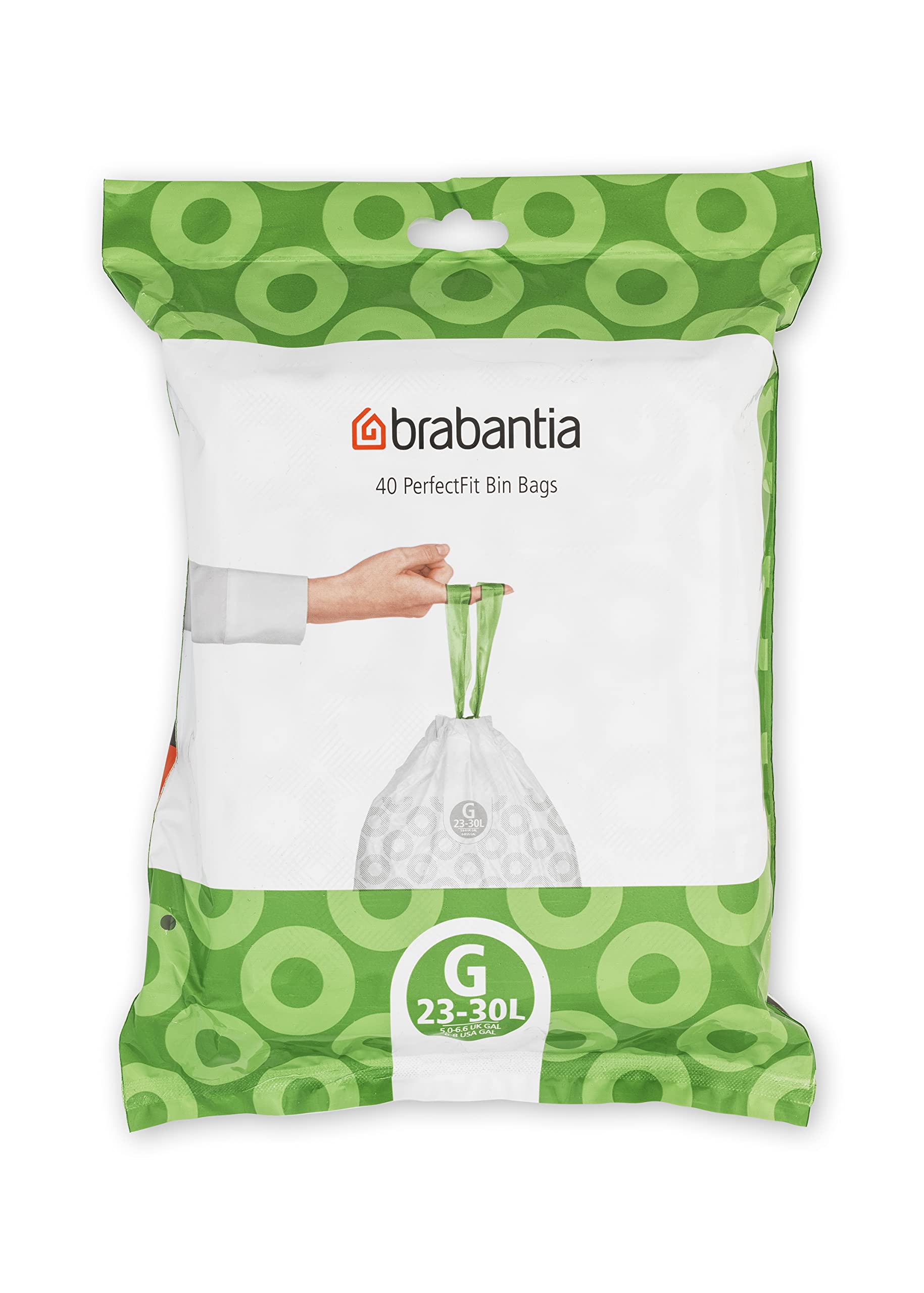 Brabantia Müllbeutel-Spenderpackung, 60 Stück  - Like New
