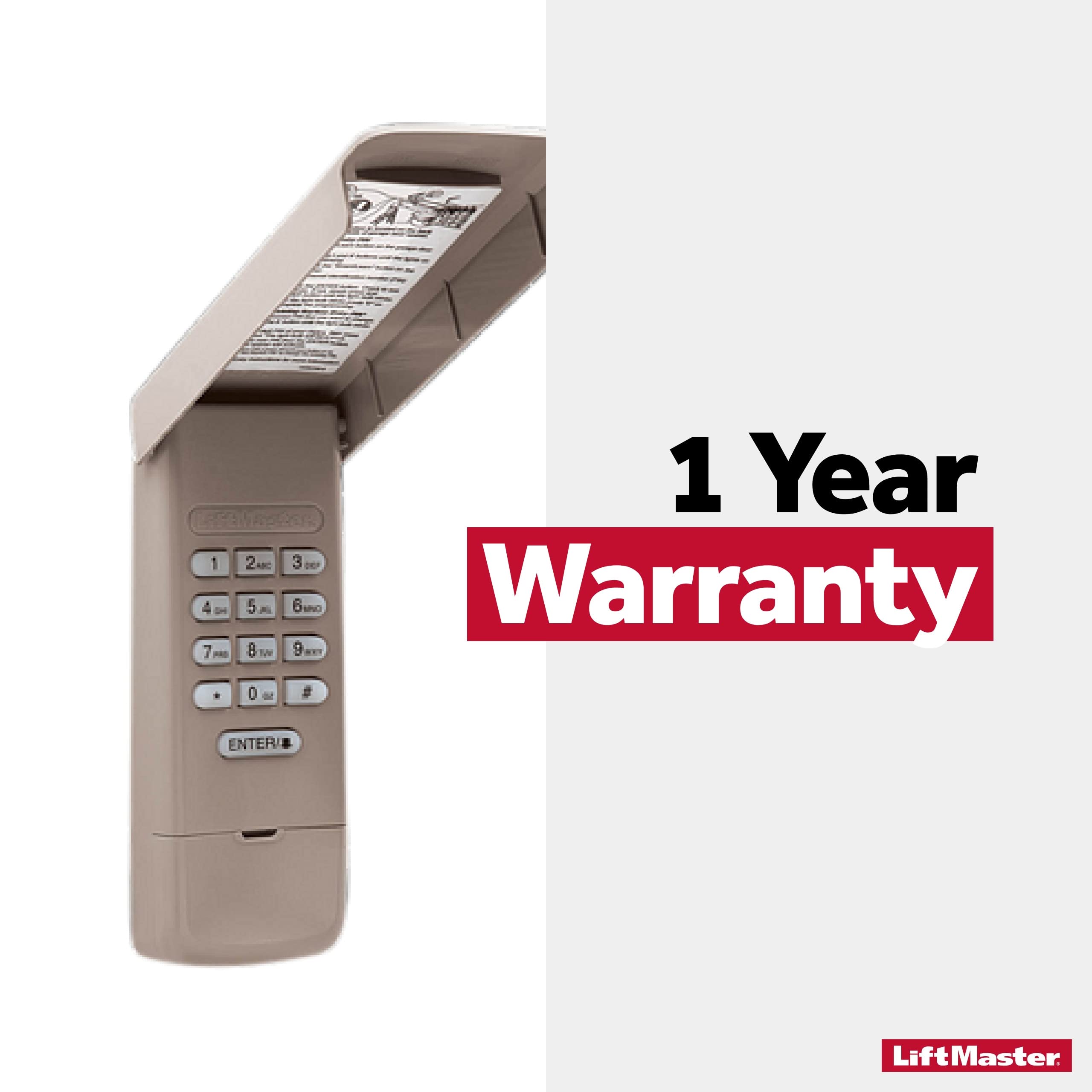 LiftMaster 877LM Wireless and Keyless Entry Keypad for Garage Door Openers and Gate Opener  - Very Good