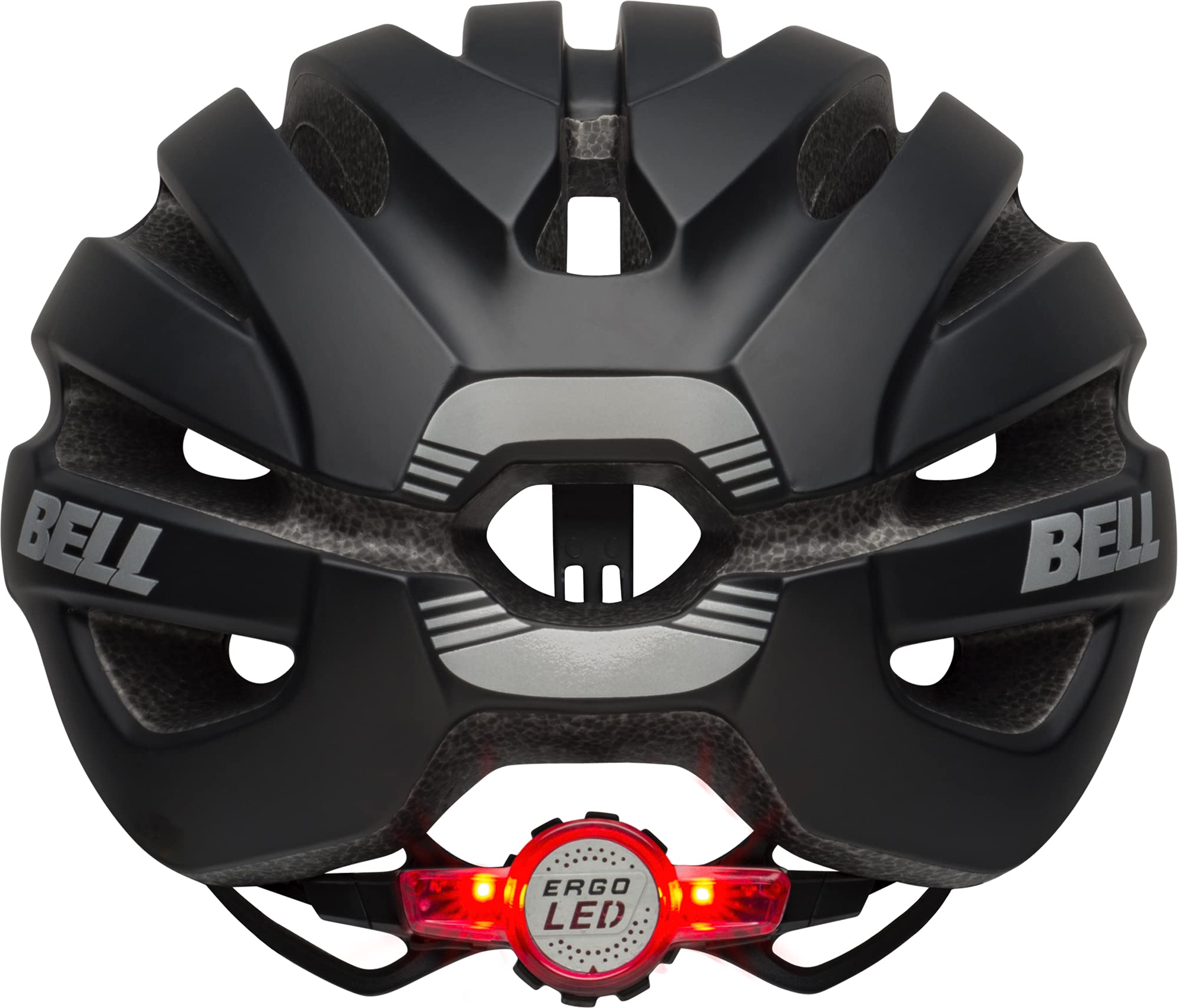 Bell Avenue LED Adult Road Bike Helmet - Matte/Gloss Black (2022), Small/Medium (50-57 cm)  - Like New