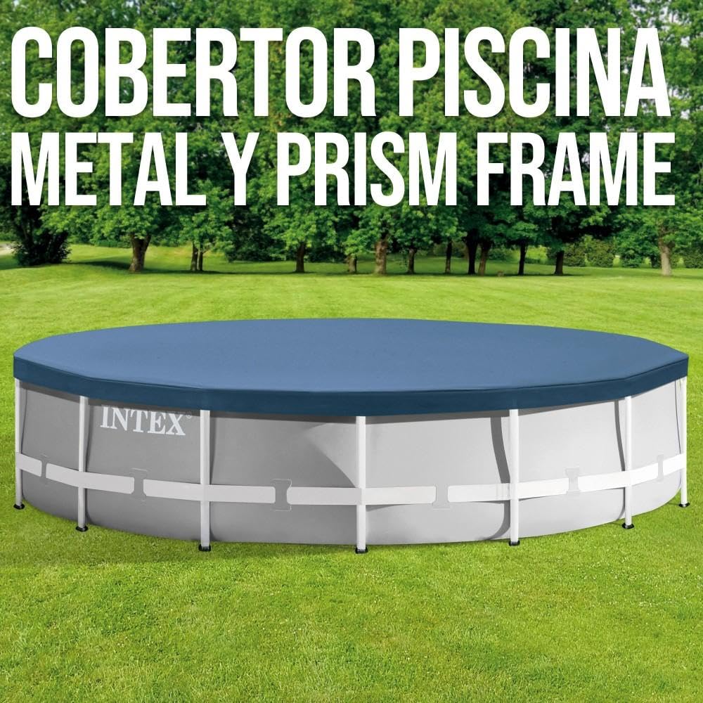 Intex Round Metal Frame Pool Cover  - Like New