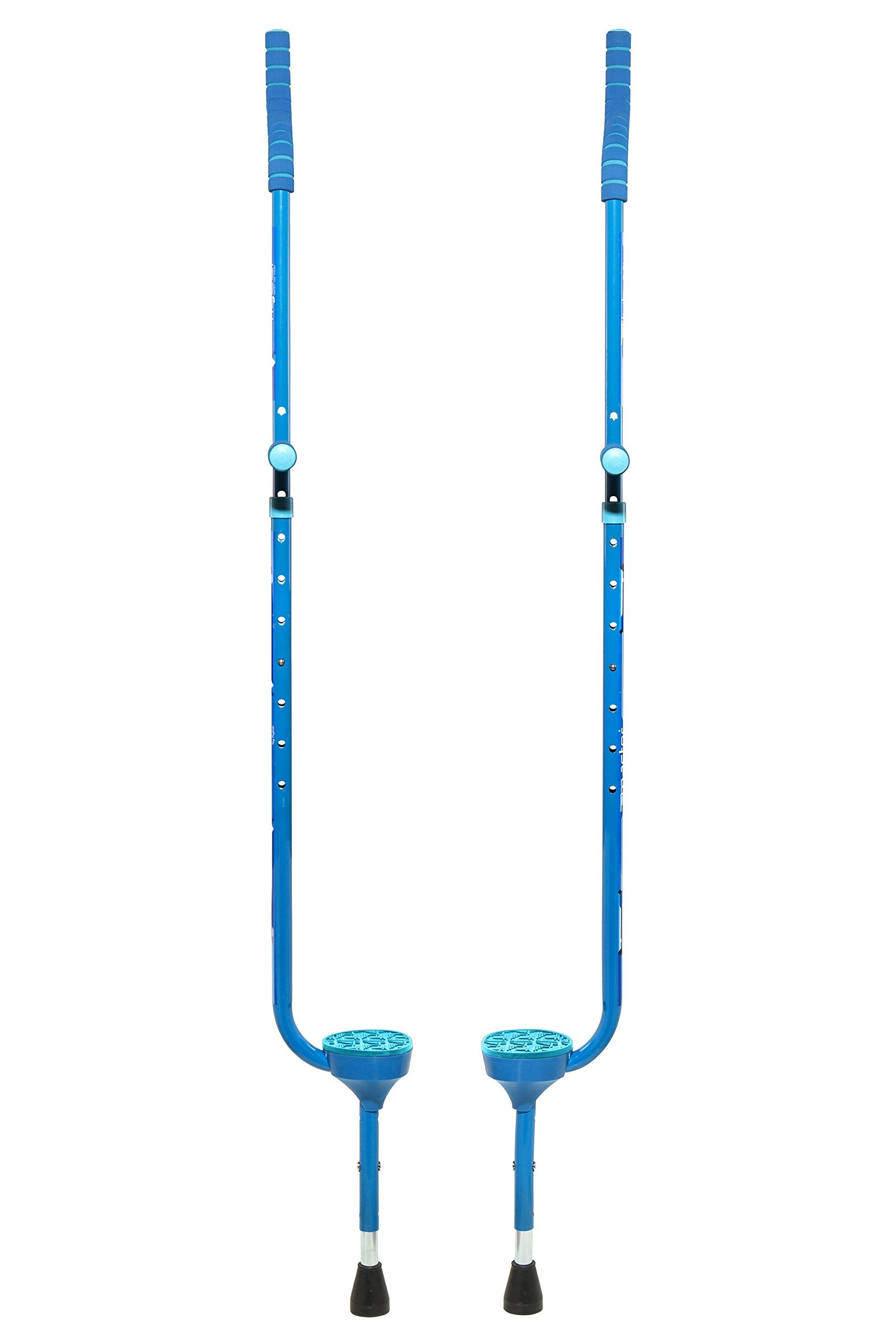 Flybar Kids' Master Walking Stilts, Blue, Large  - Very Good