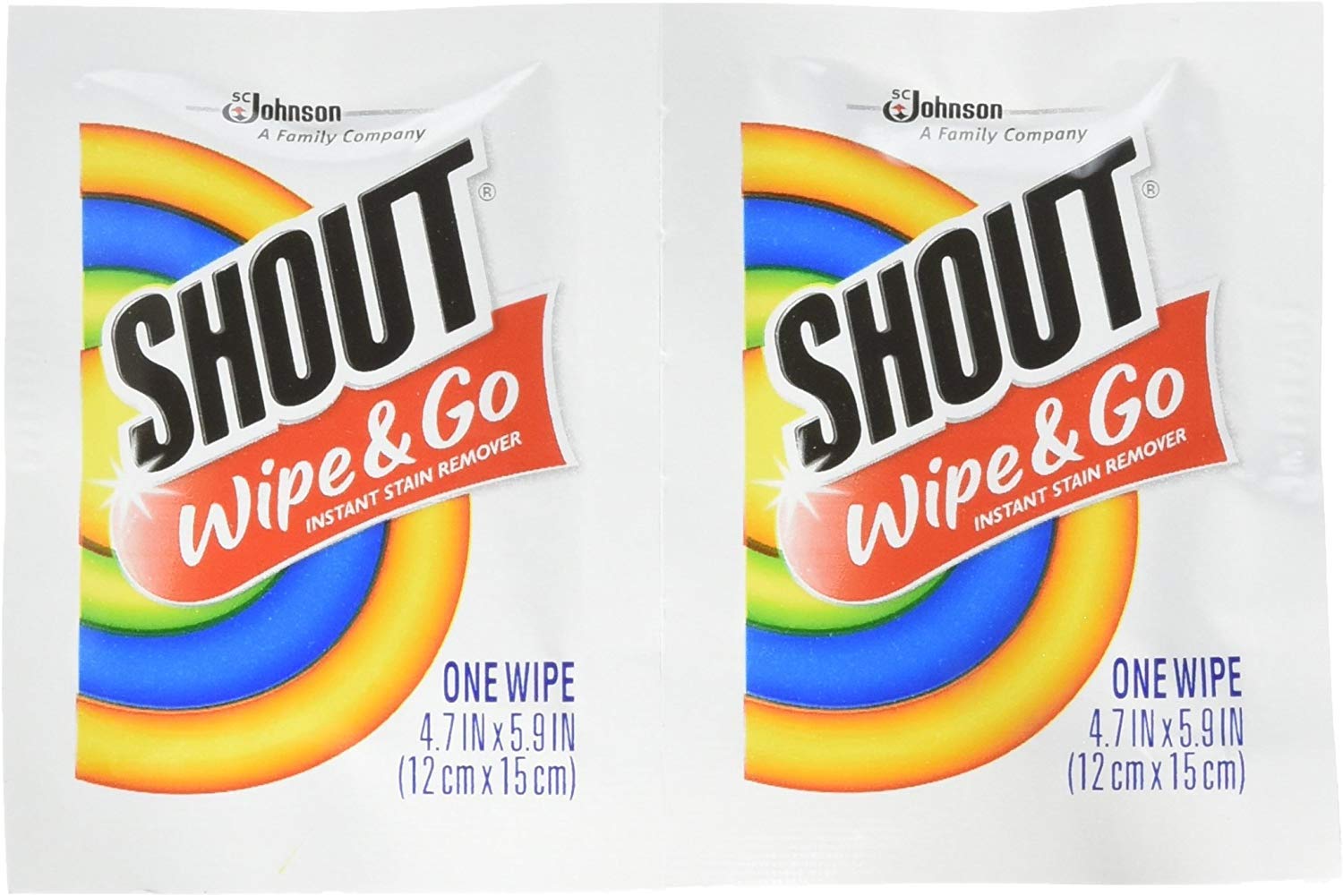 Shout Wipes (case of 80)  - Like New