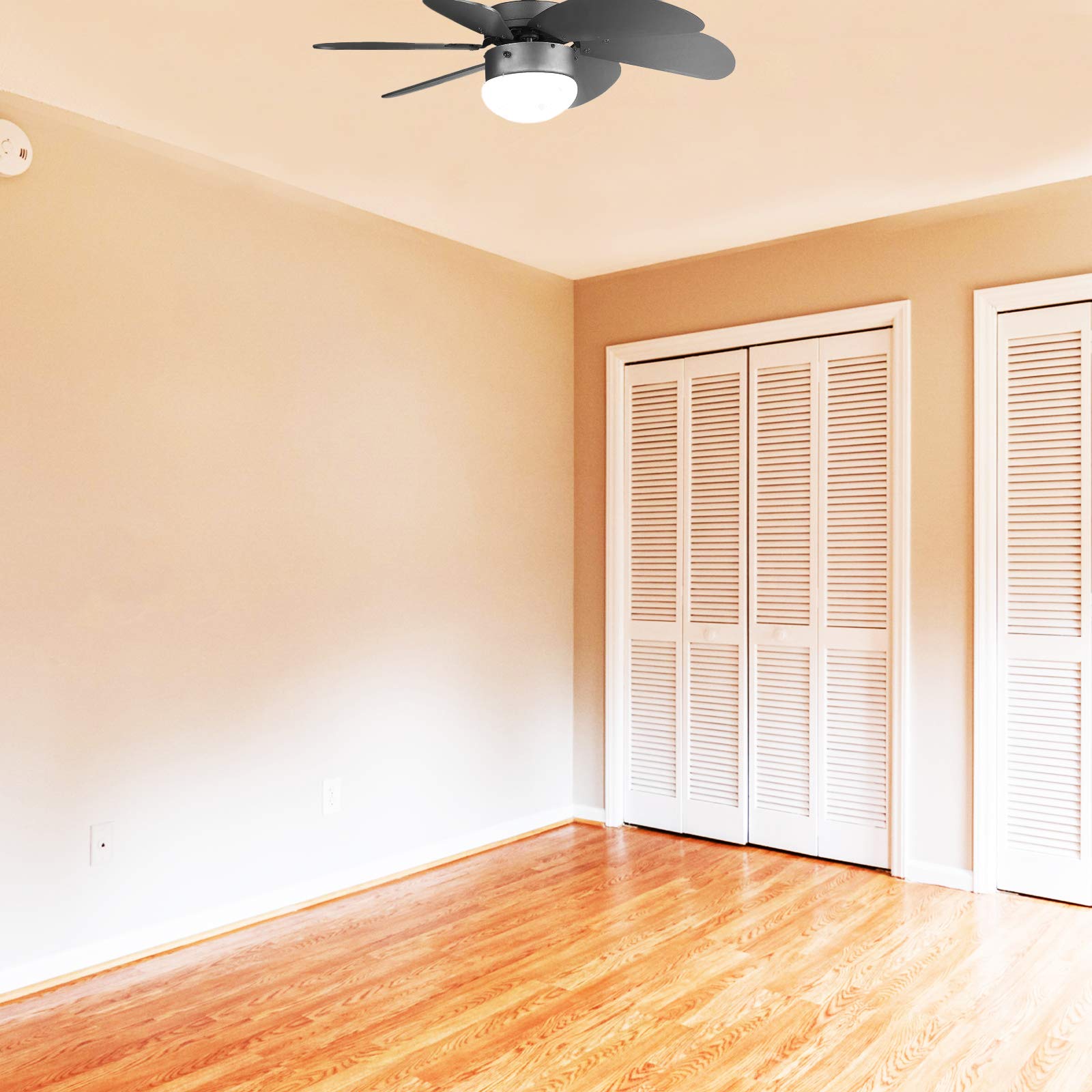 Mushroom Glass Shade  - Like New