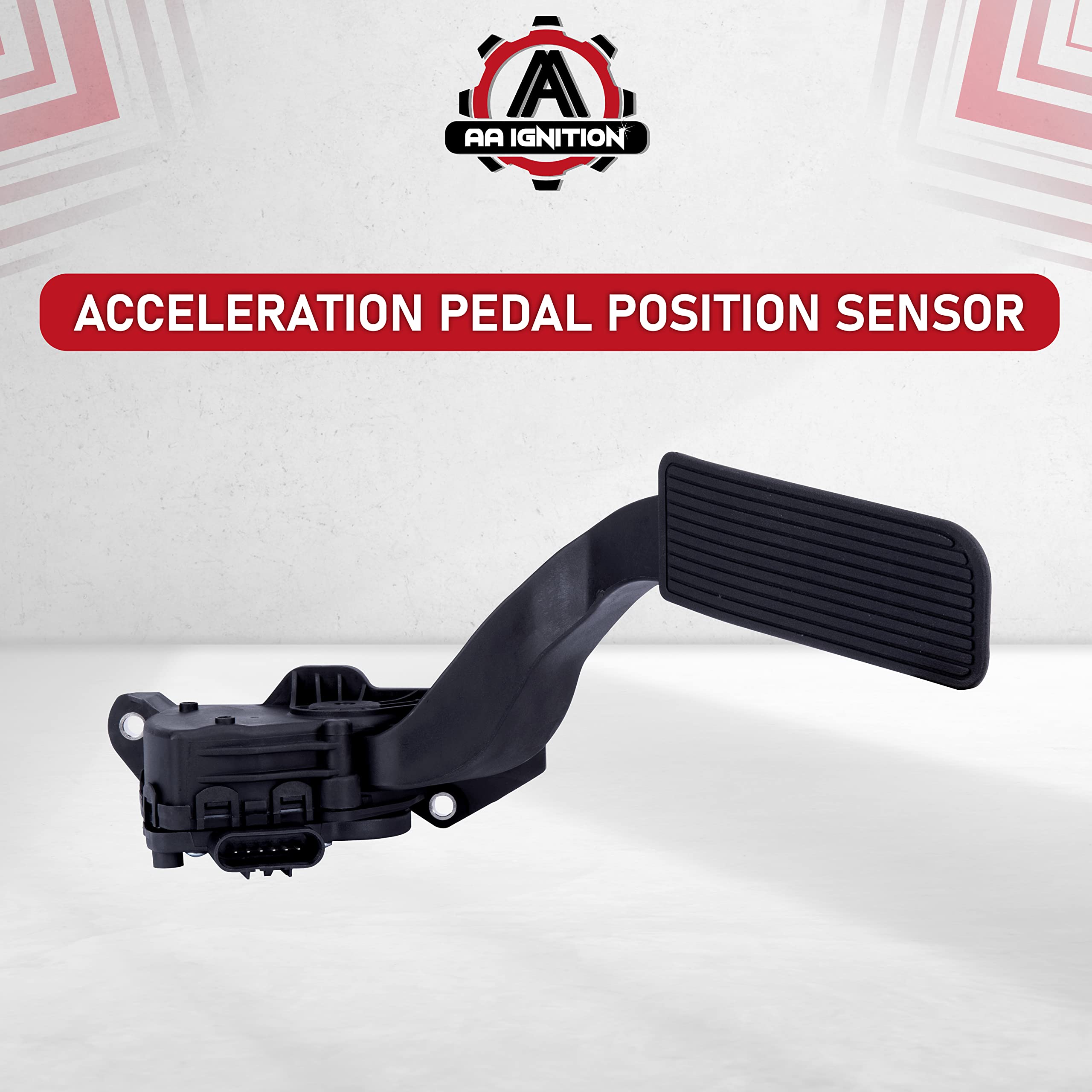 Replacement APPS - Acceleration Pedal Position Sensor - Compatible with Chevy, GMC, Cadillac and Hummer Trucks and SUVs - Replaces 25832864, 699-105, 699105 - With Pedal - Silverado, Sierra, Avalanche  - Like New