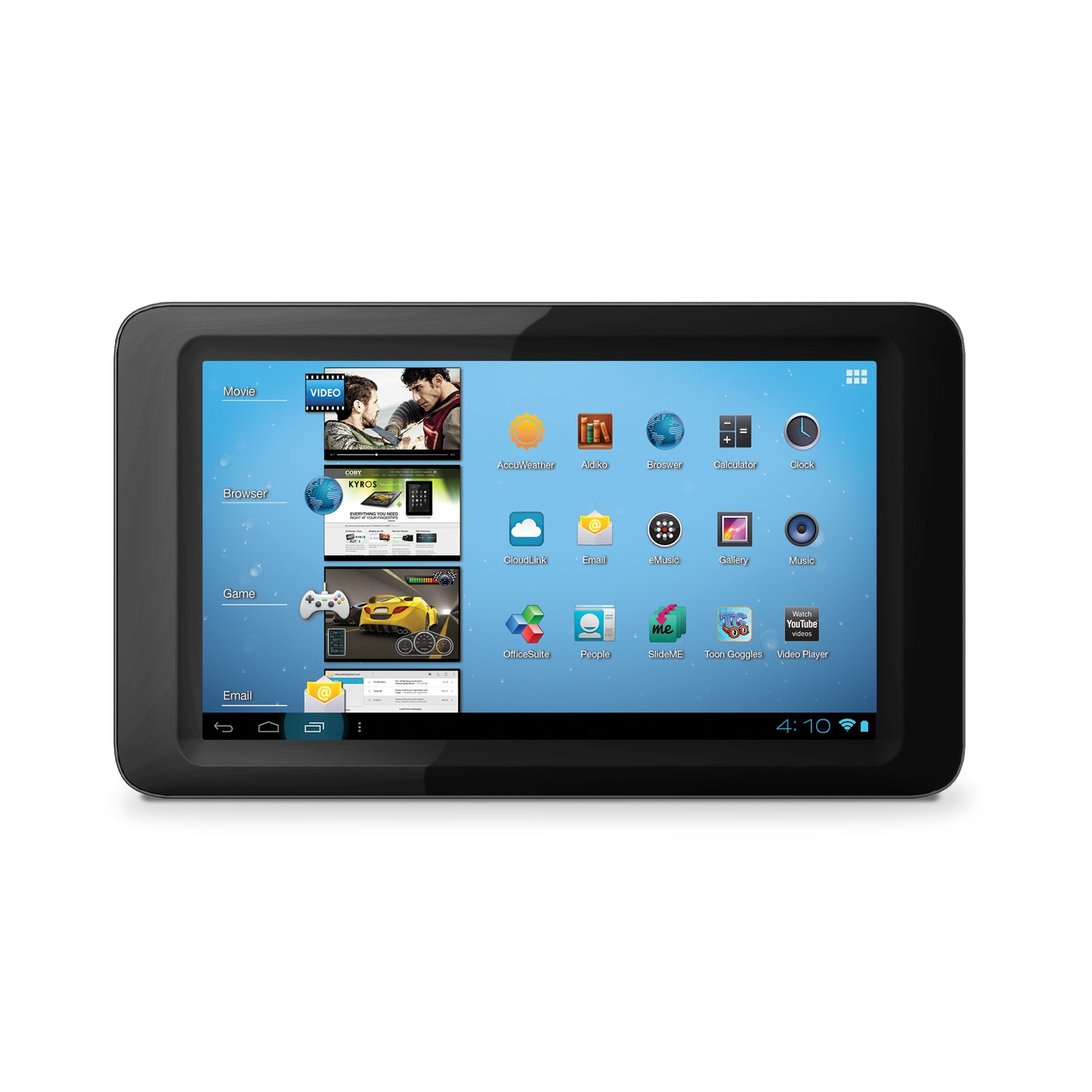Coby Kyros 7-Inch Android 4.0 4 GB Internet Tablet  - Very Good