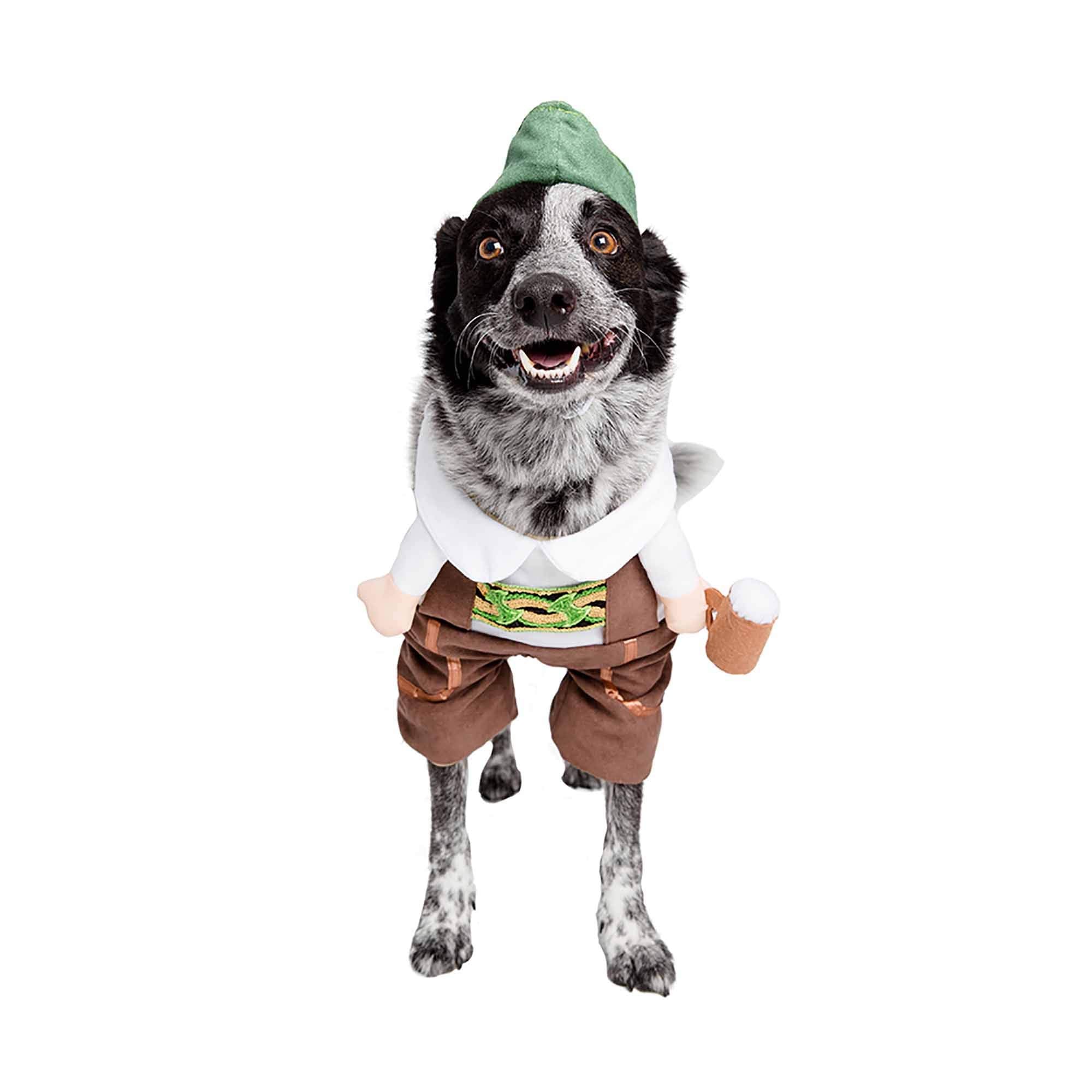 Pet Krewe German Oktoberfest Dog Costume & Cat Costume Medium - Barktoberfest Halloween Dog Costume - Perfect for Halloween, Christmas Holiday, Parties, Photoshoots, Gifts for Dog & Cat Lovers  - Like New