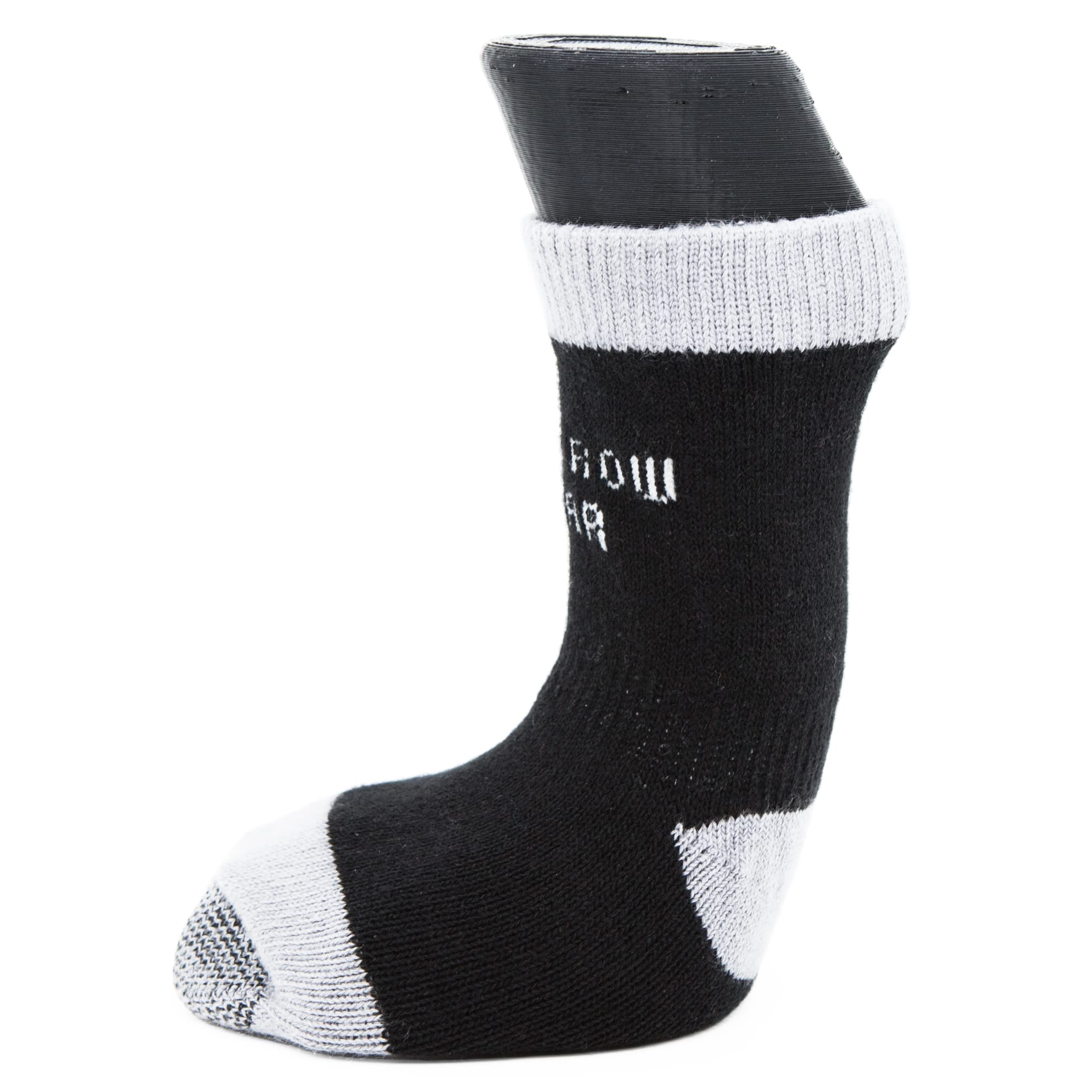 Woodrow Wear, Power Paws Advanced Dog Socks, Black Grey  - Like New