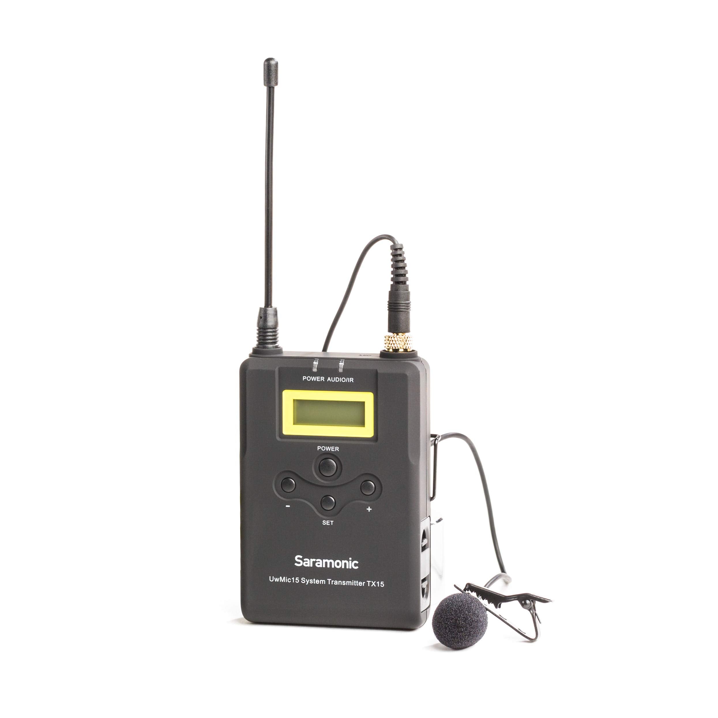 Saramonic UHF Wireless Lavalier Microphone System (UwMic15)  - Like New