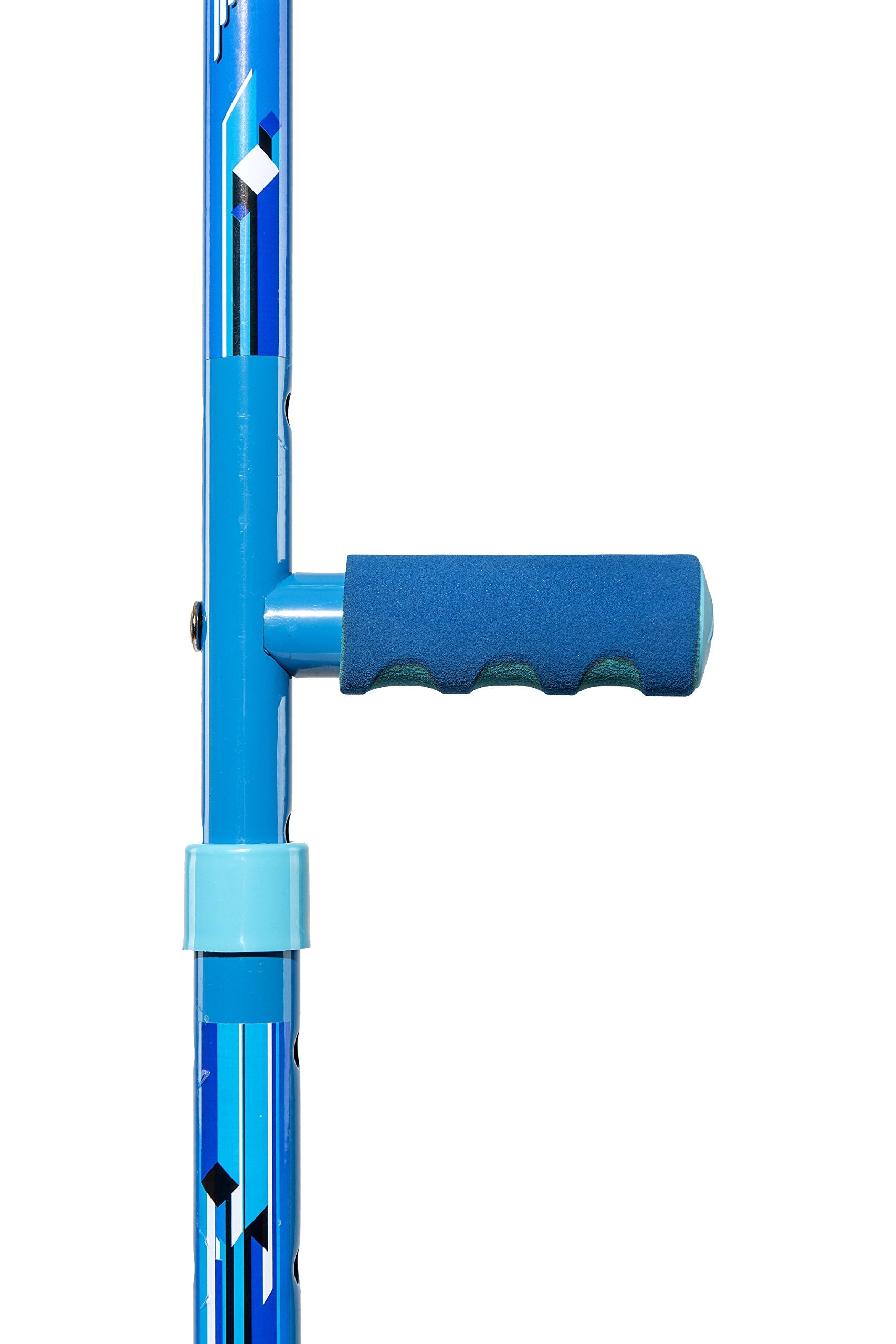 Flybar Kids' Master Walking Stilts, Blue, Large  - Very Good