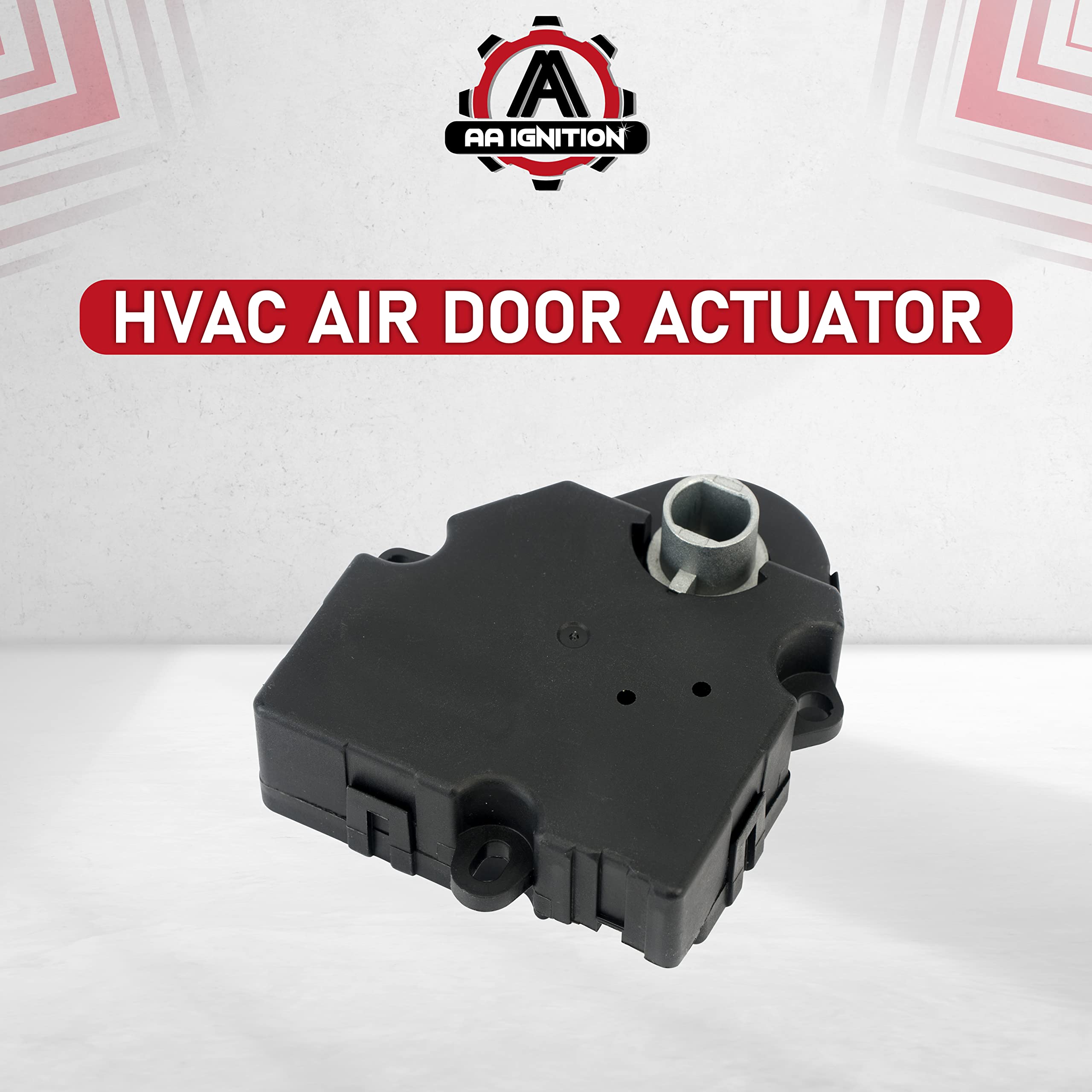 HVAC Air Door Actuator - Replaces 15-73989, 604-140, 20826182, 1573989 - Compatible with Chevy Traverse 09-12, GMC Acadia 07-12, Buick Enclave 2008-2012 - AC Heater Blend Mode Actuator  - Very Good