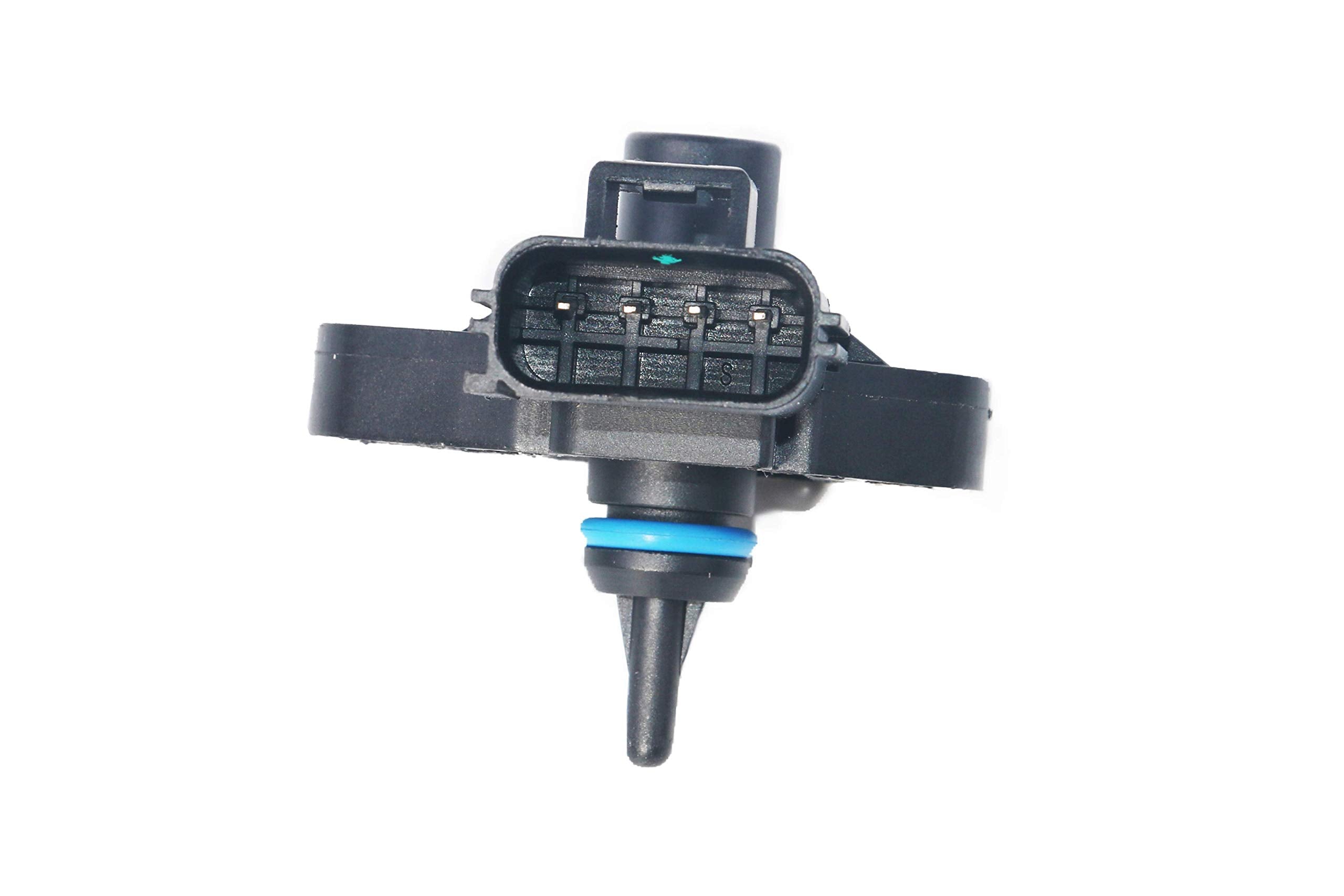 Fuel Rail Injection Pressure Sensor - Replaces CM5229, 0261230093, 3F2Z9G756AC - Compatible with Ford, Lincoln & Mercury Vehicles - Crown Victoria, F250 Super Duty, Focus, Explorer, Mustang, E-150  - Very Good