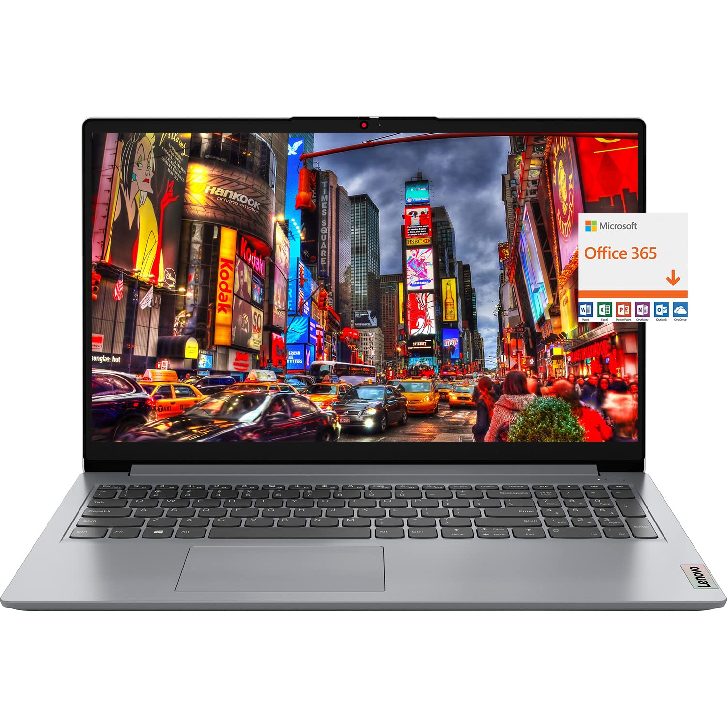 Lenovo 15.6" Laptop, IdeaPad 1, 20GB RAM, 1TB PCIe SSD, Wi-Fi 6 and Bluetooth 5.1, HDMI, SD Card Reader, 15.6" HD Anti-Glare Display, AMD Athlon Dual-core Processor, Windows 11 Home in S Mode  - Like New